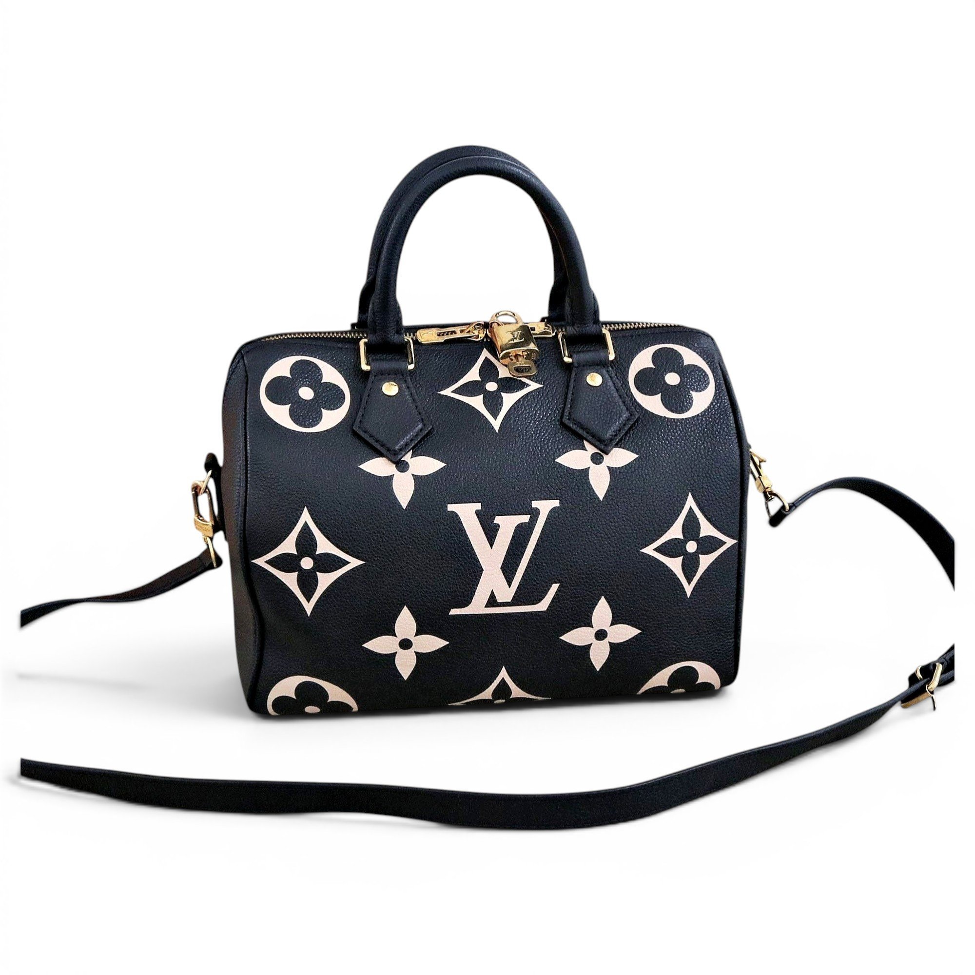 Speedy Bandoulière leather handbag