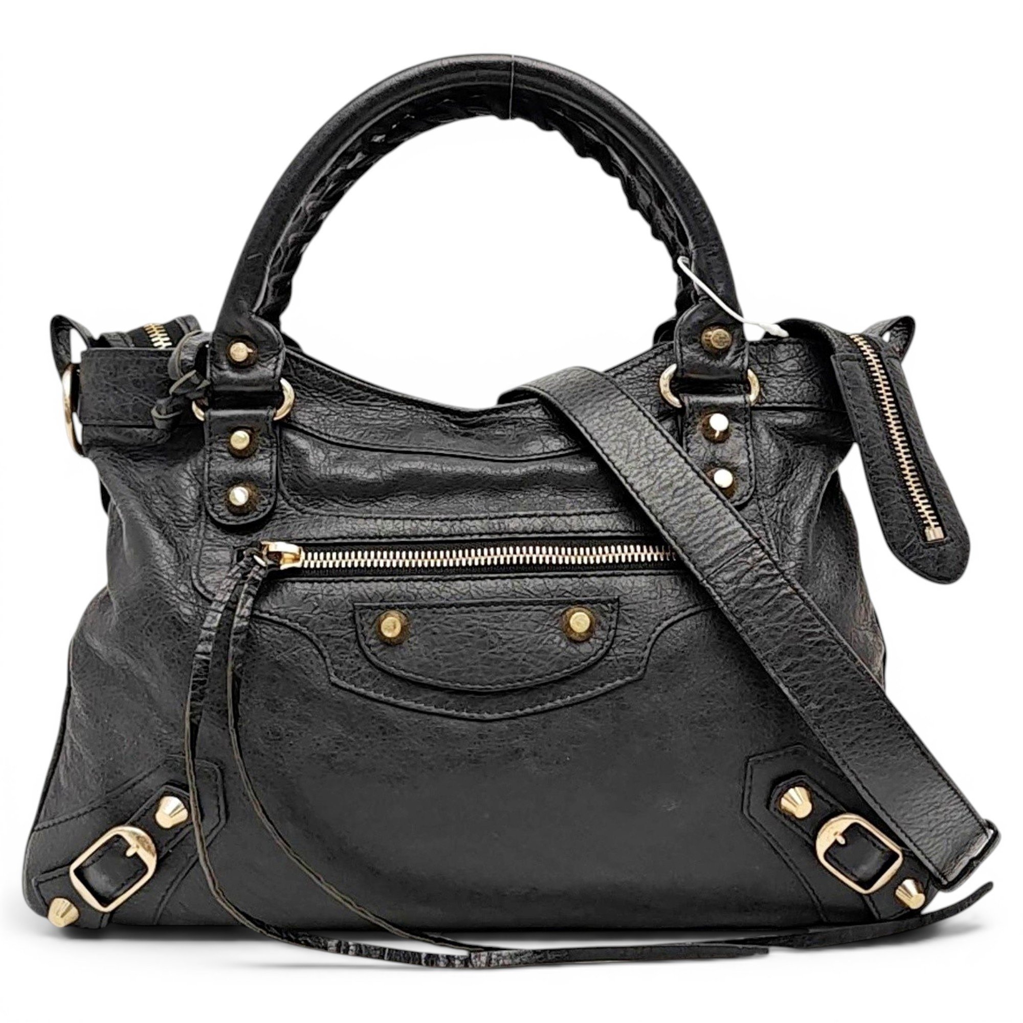 Leather handbag