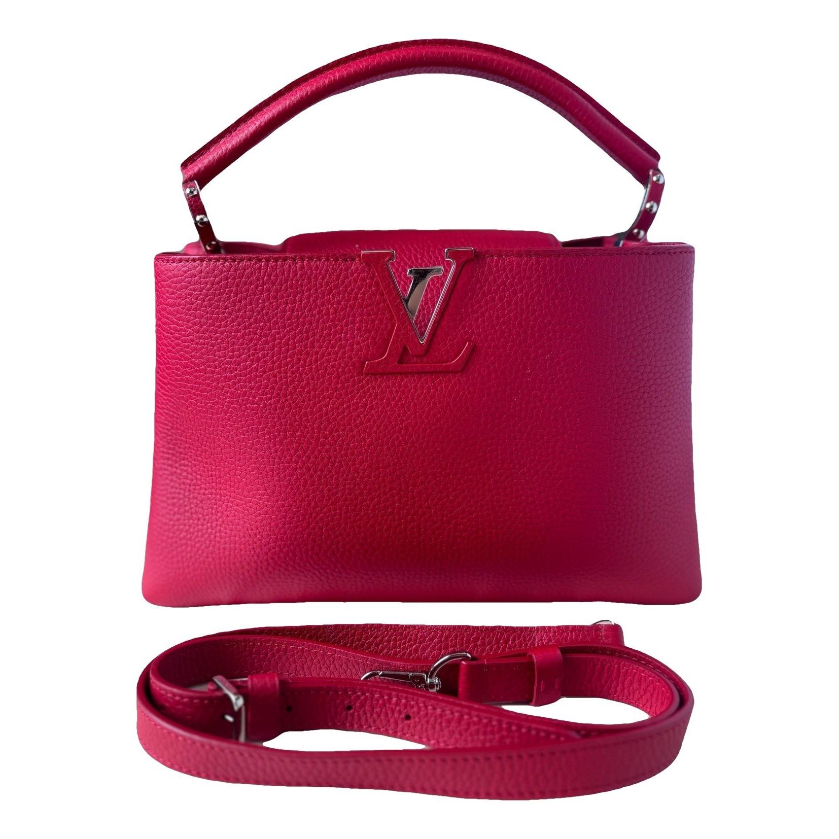Capucines leather handbag