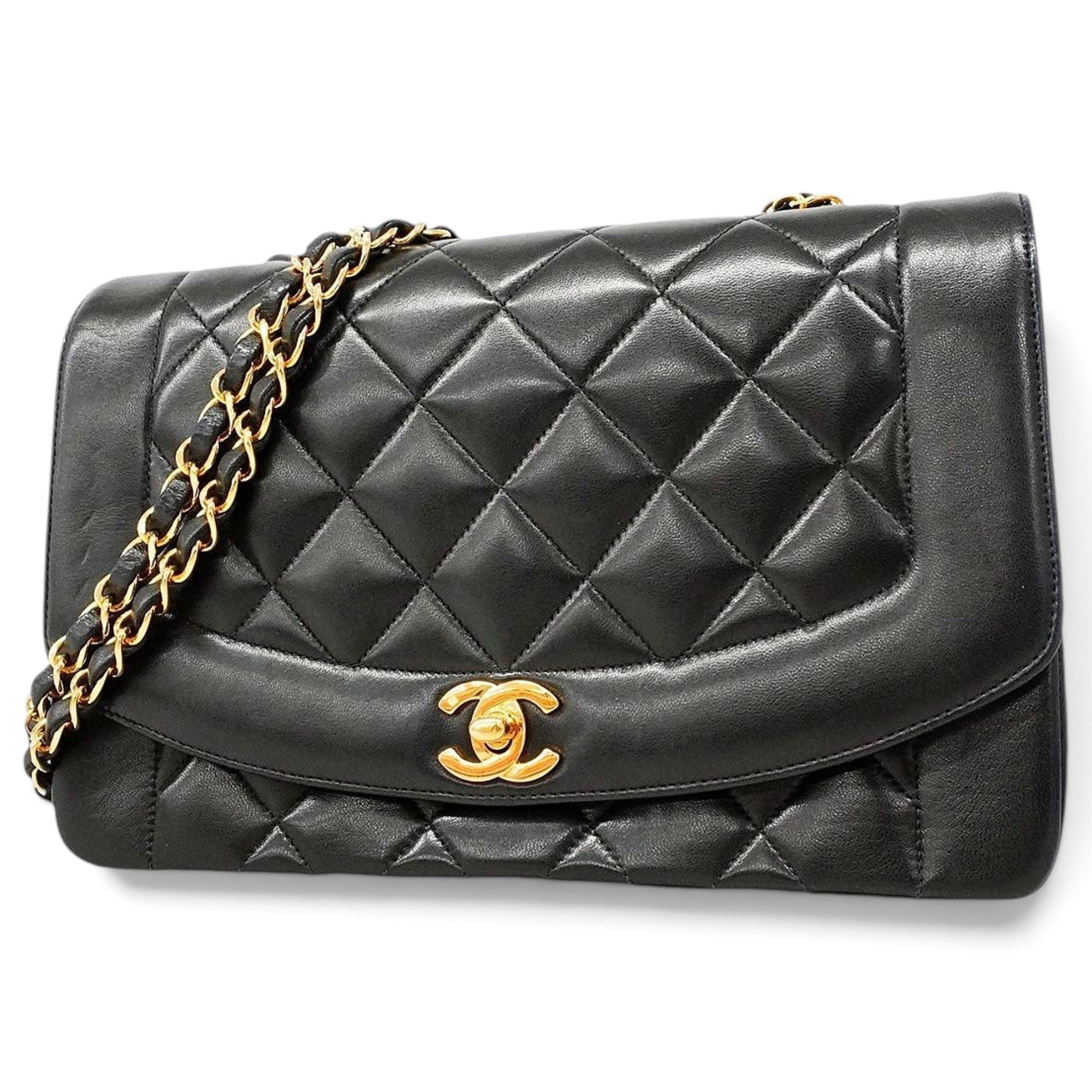 Diana leather handbag