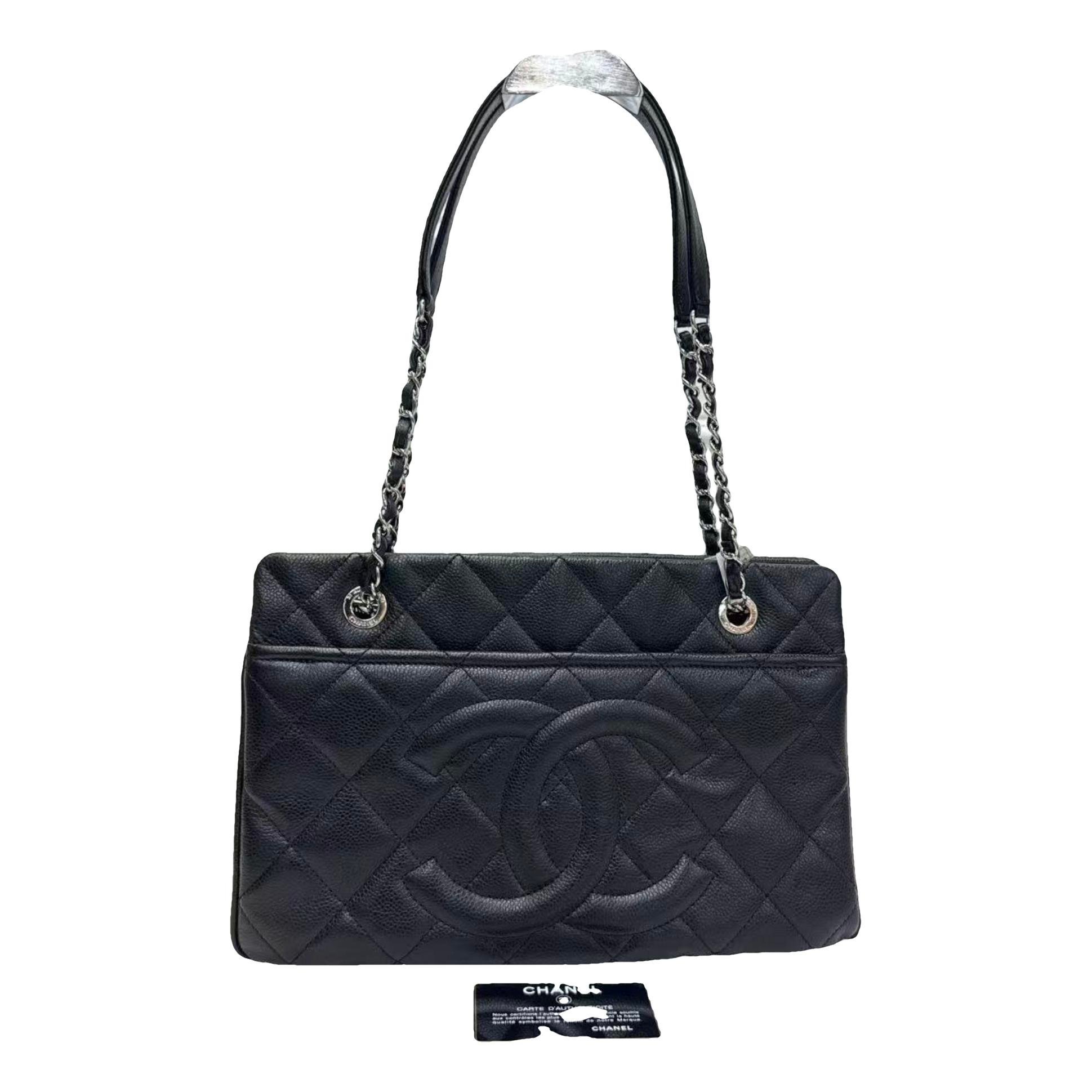 Grand shopping leather tote