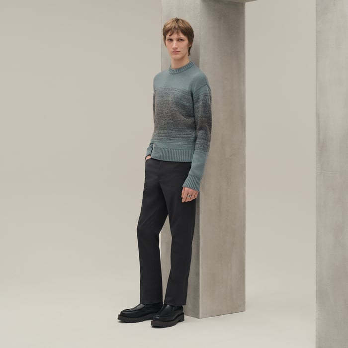 Eucalyptus "Bouclette Ombree" Crewneck Sweater