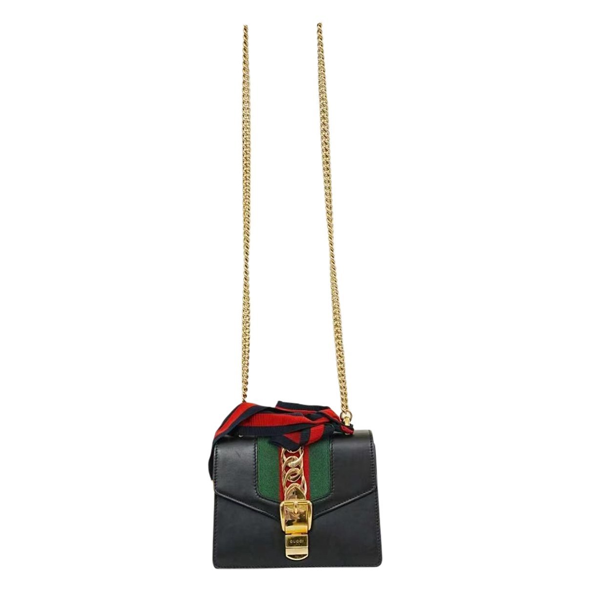 Sylvie Flap Chain leather handbag