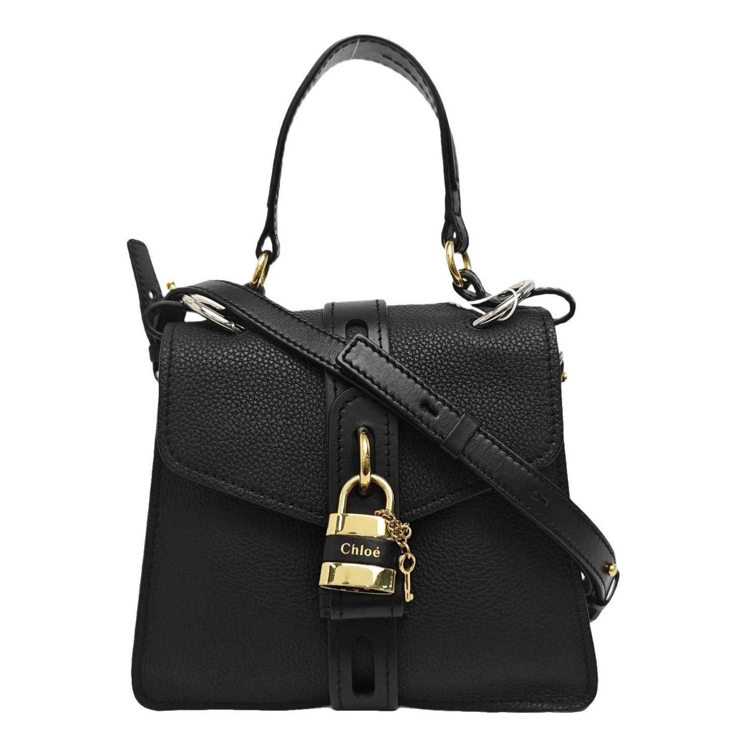 Aby leather handbag