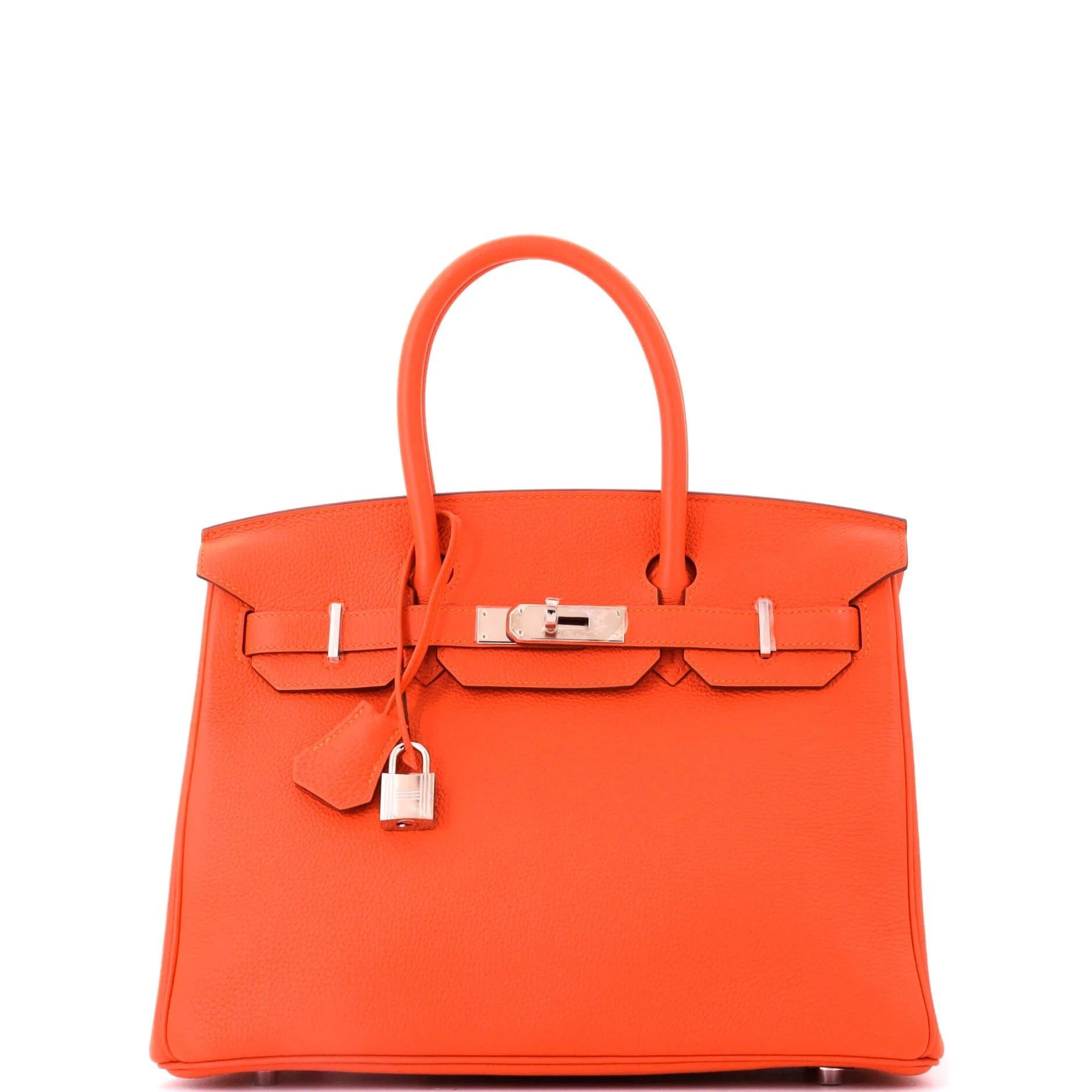 Birkin 30 leather tote