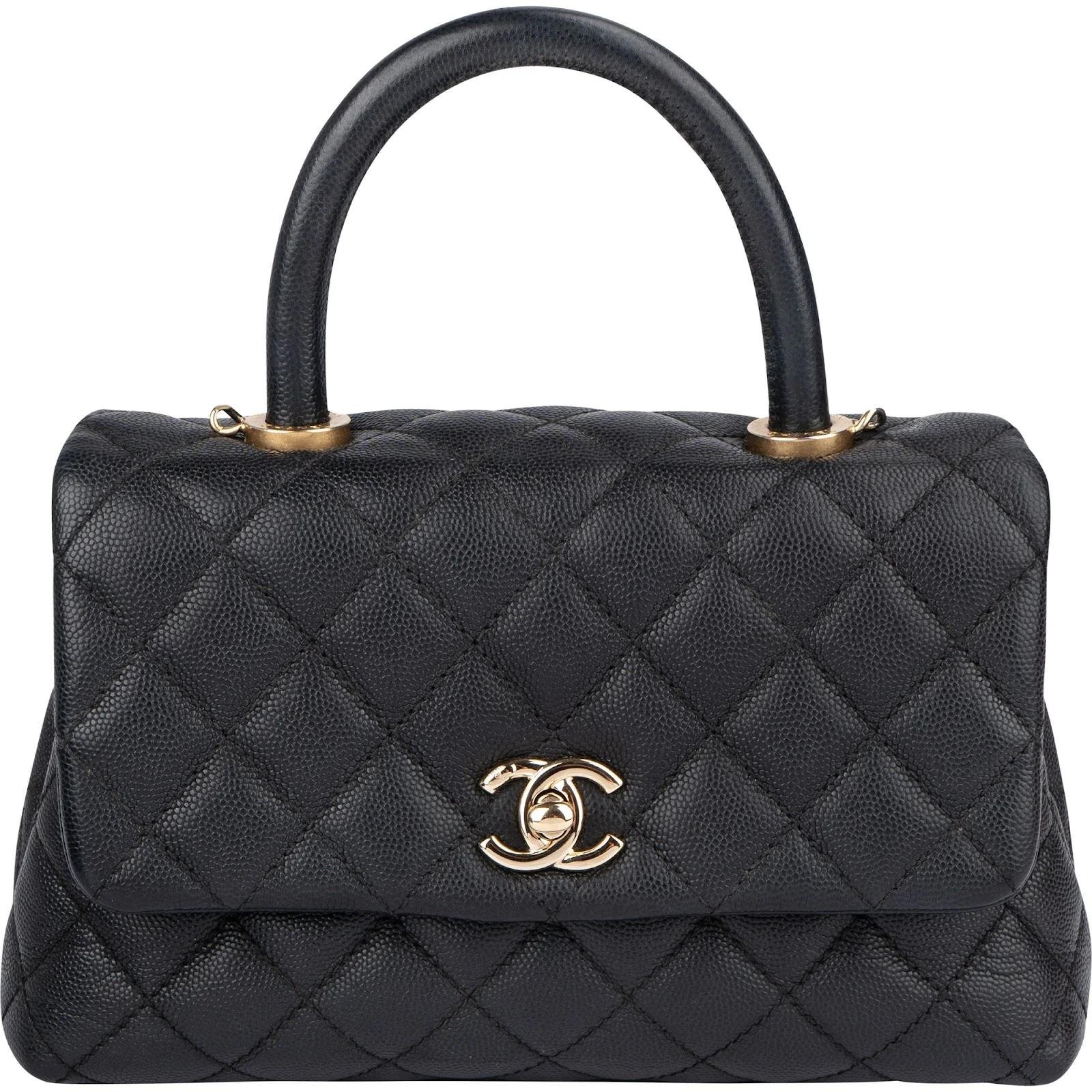 Coco Handle leather handbag