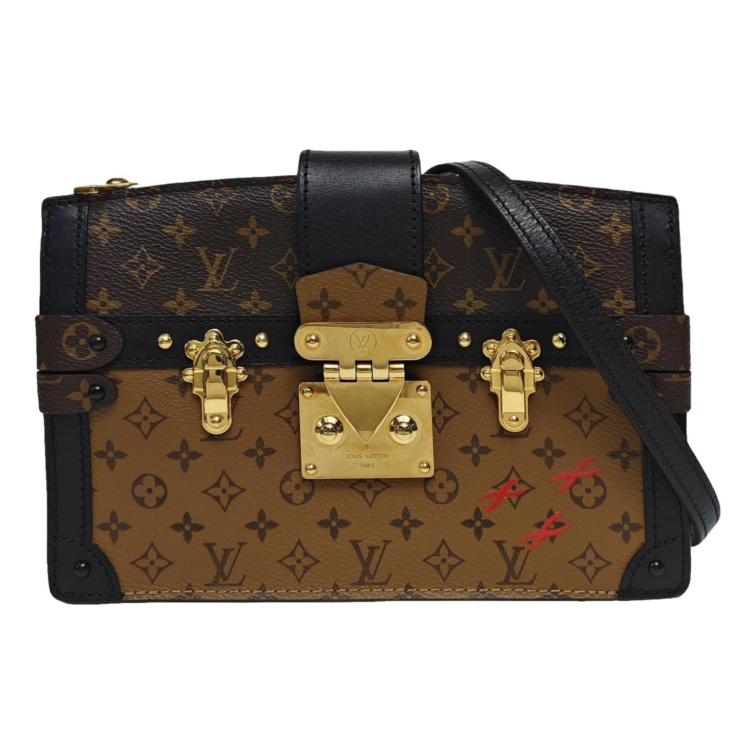City Trunk leather handbag
