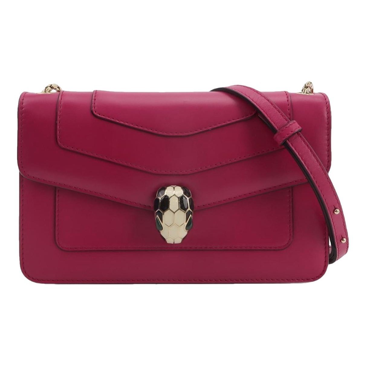 Bvlgari Serpenti leather handbag
