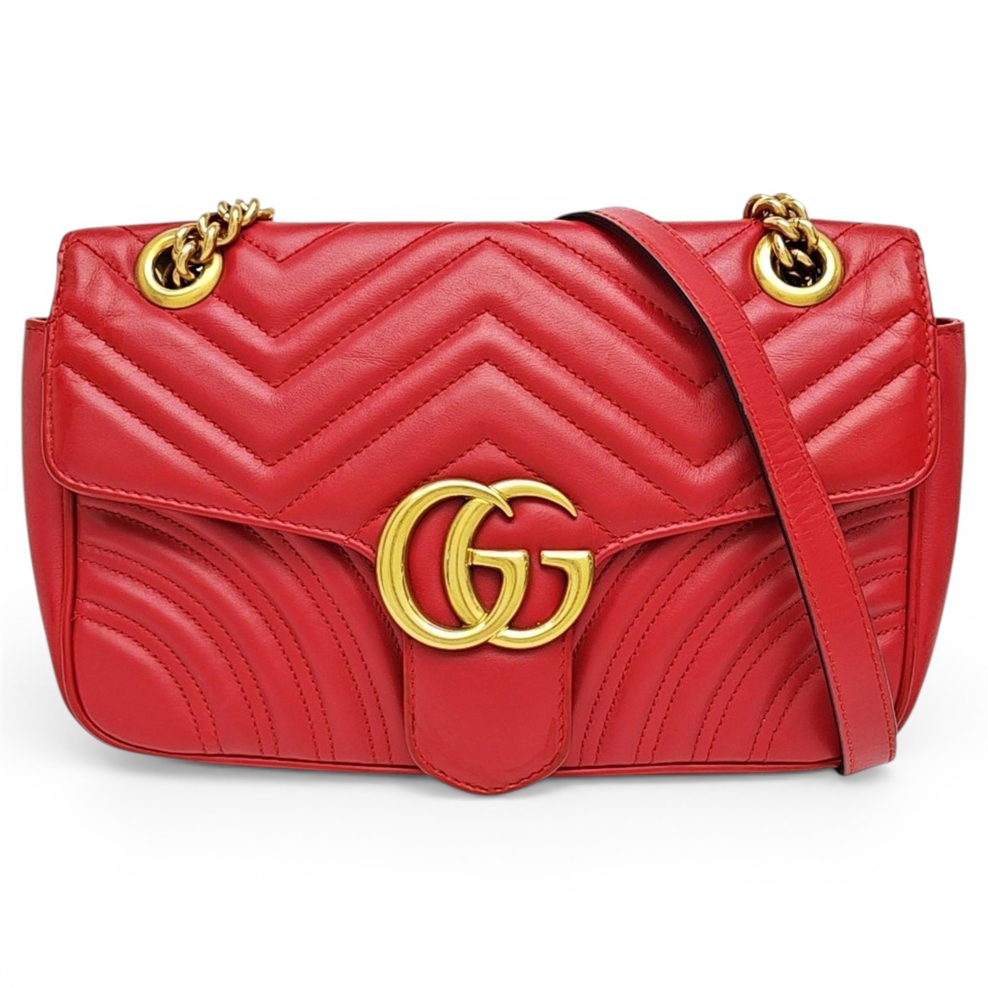 GG Marmont leather handbag