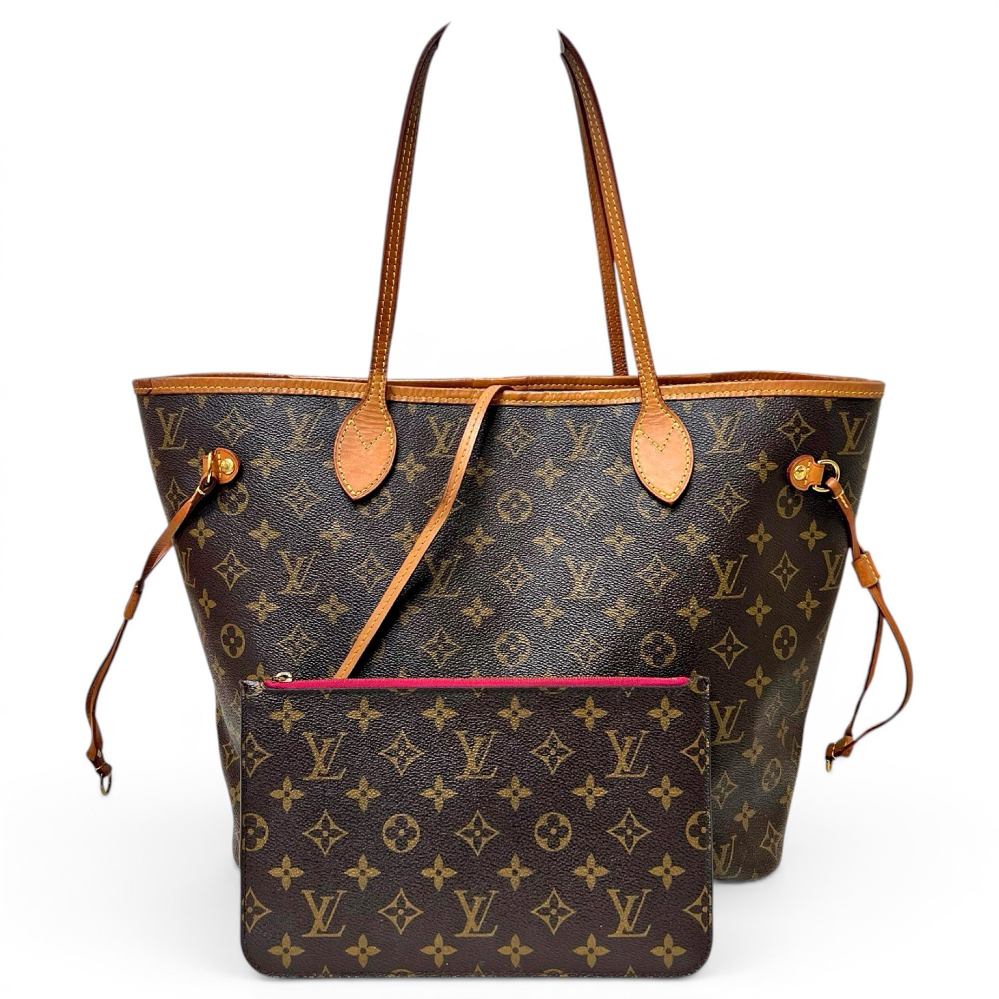 Neverfull leather tote