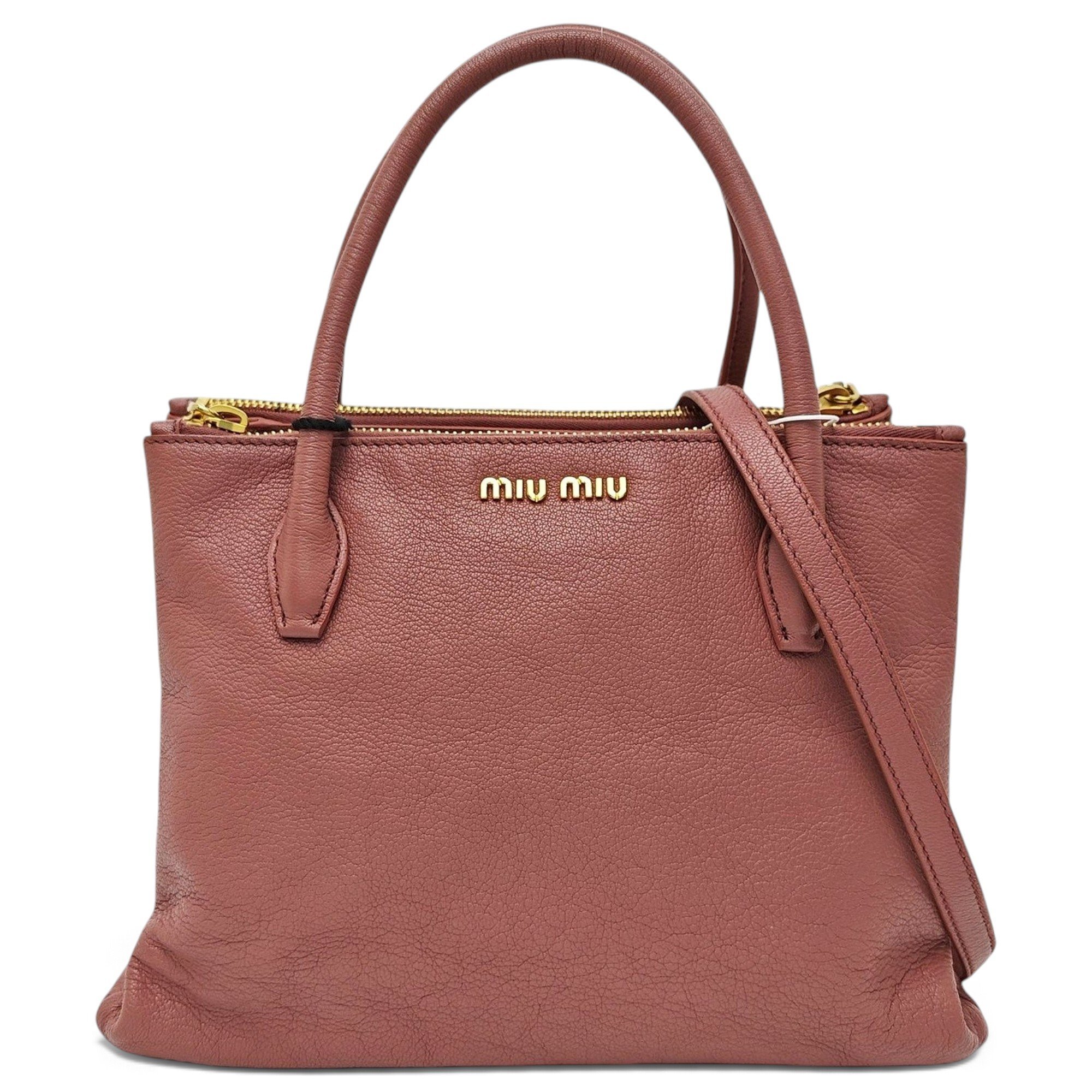 Leather handbag