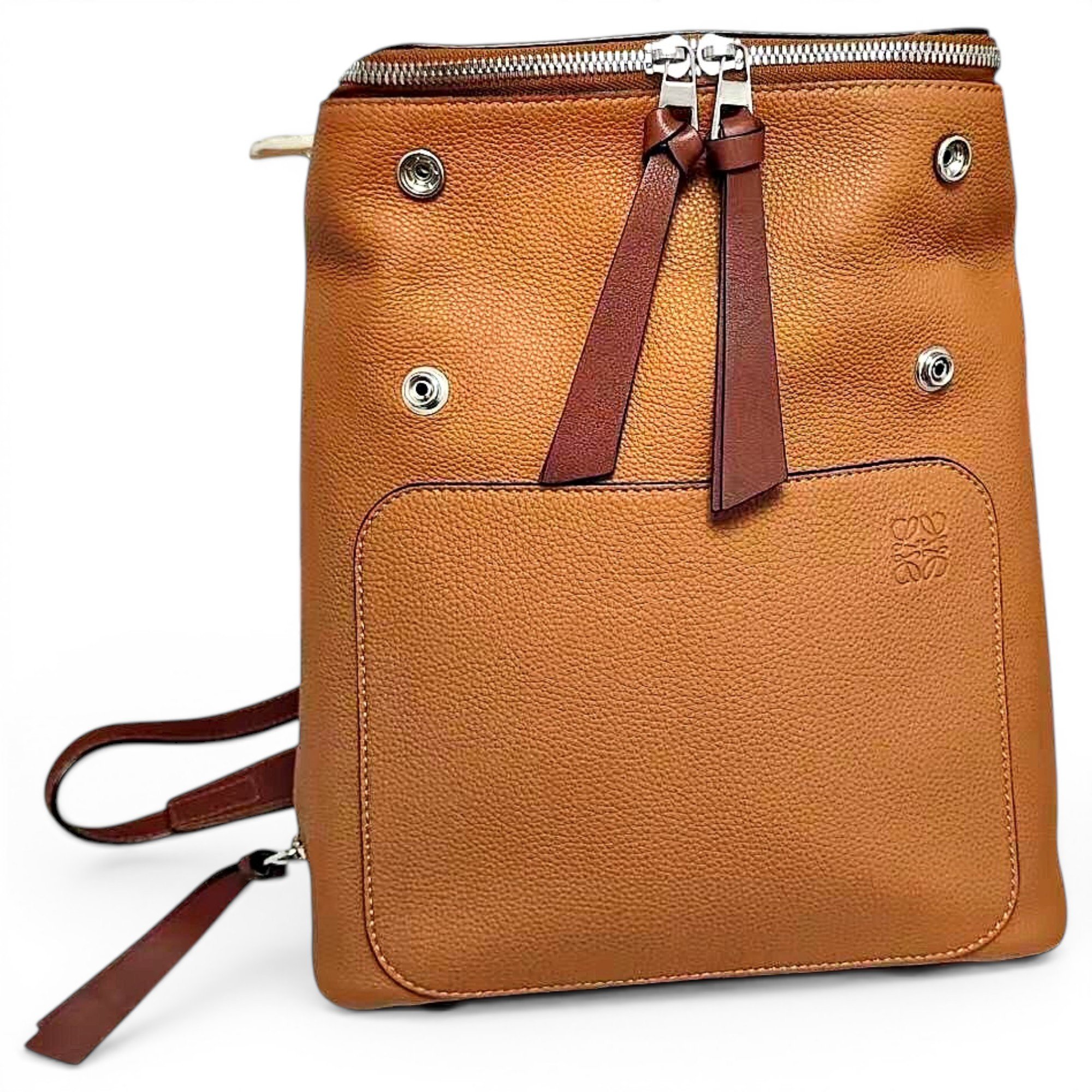 Leather handbag