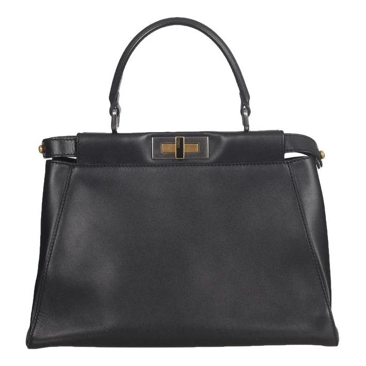 Peekaboo leather handbag
