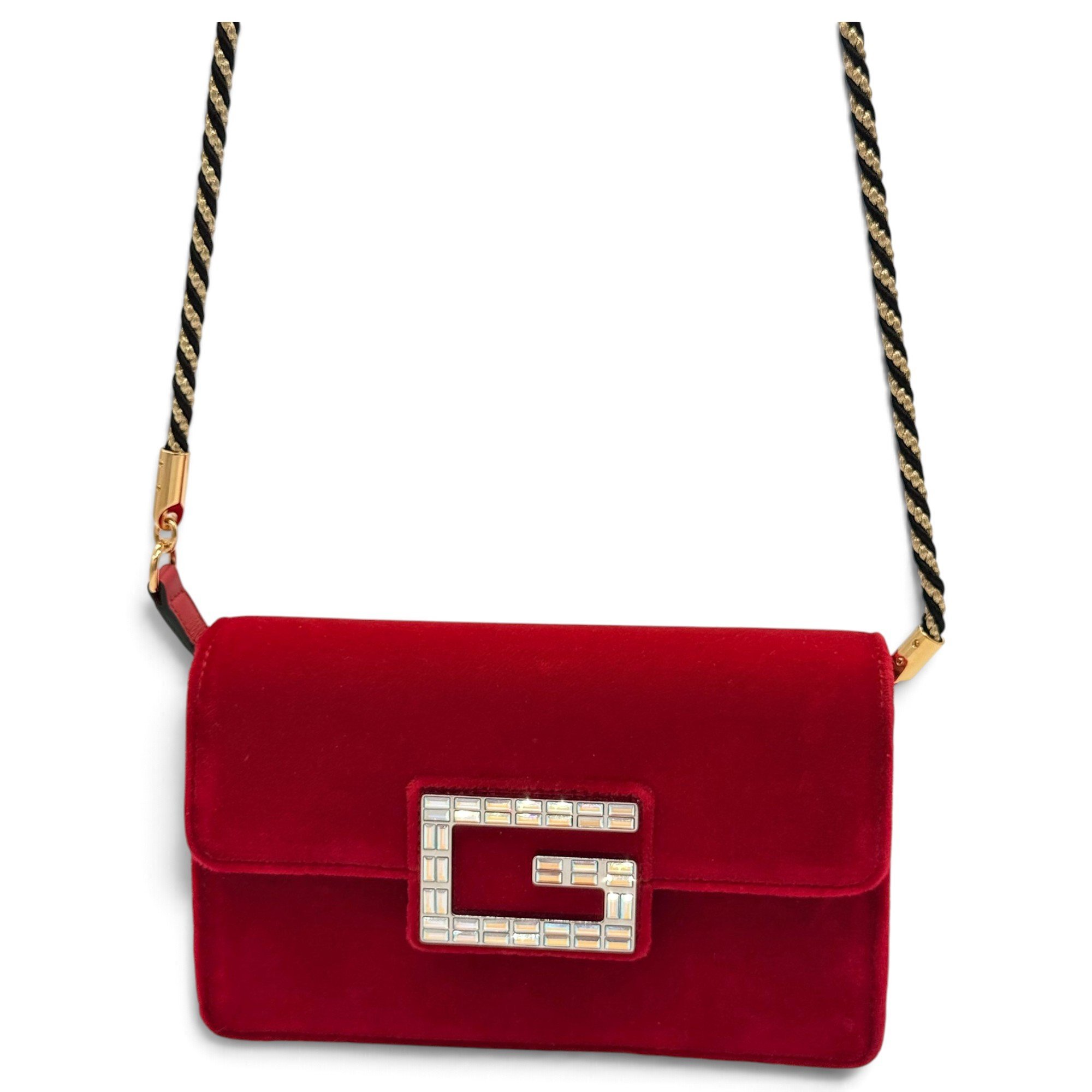 Broadway velvet handbag