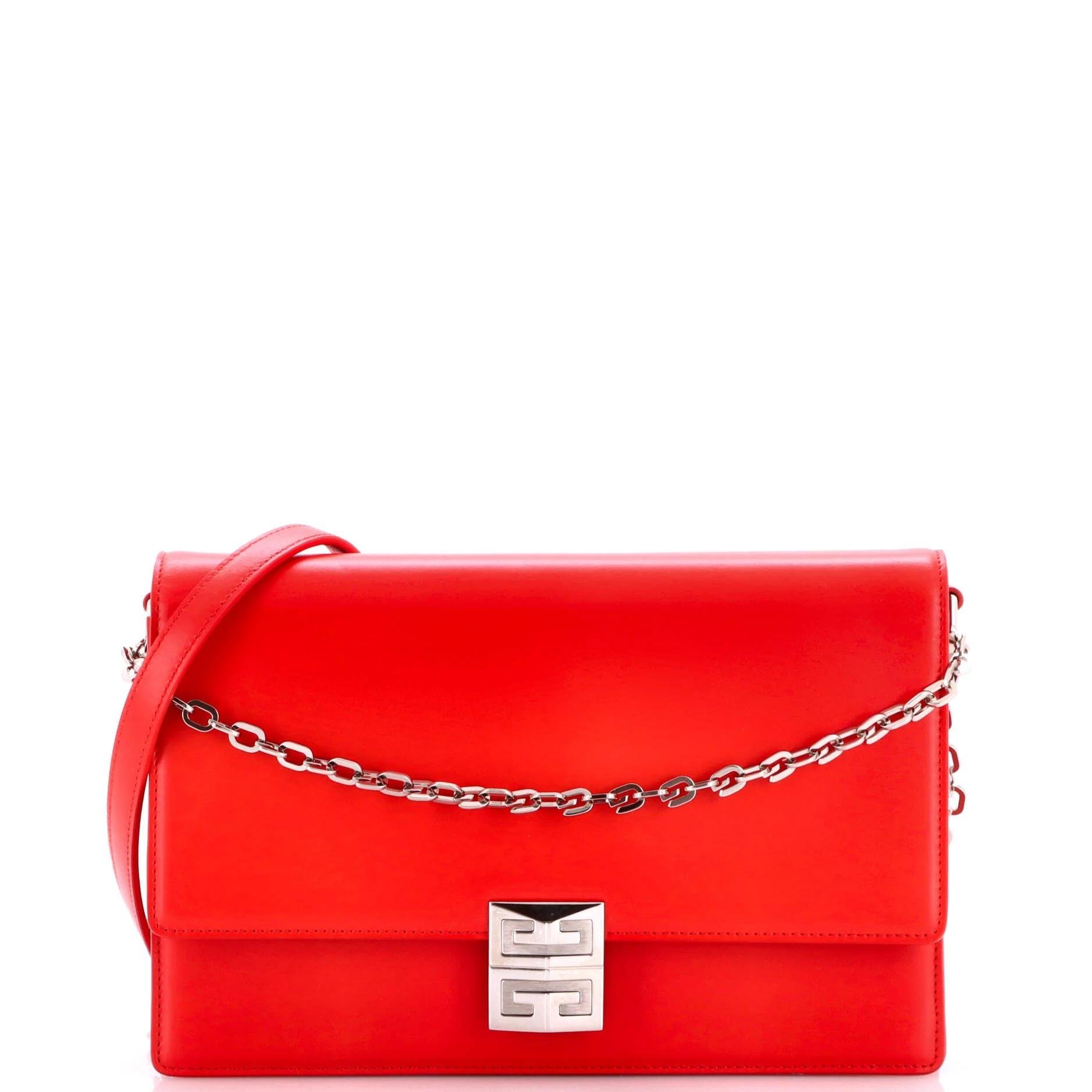 4G leather crossbody bag
