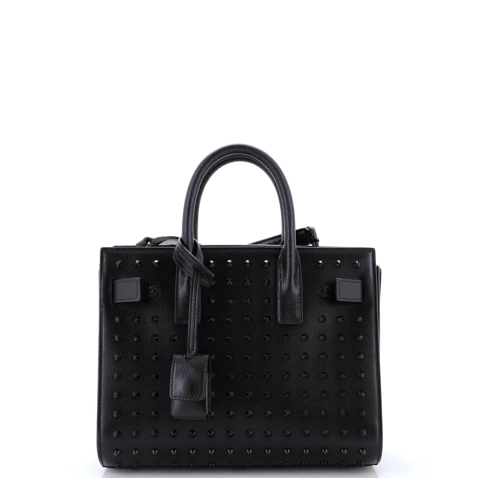 Leather tote