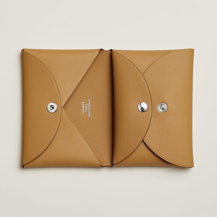 Biscuit Calvi Duo Compact Card Holder