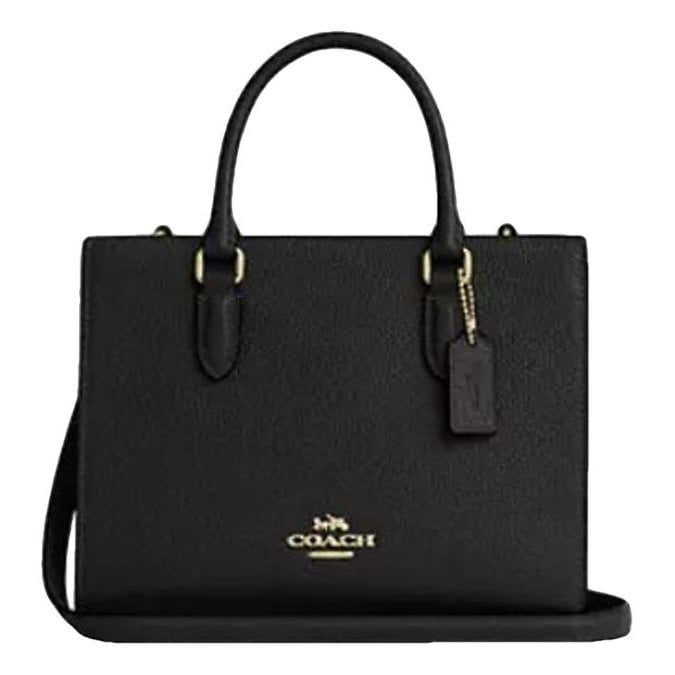 Leather tote
