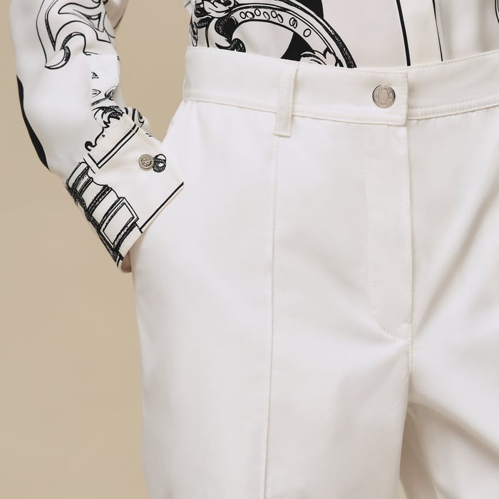 Blanc Cassé Loose Fit Pants