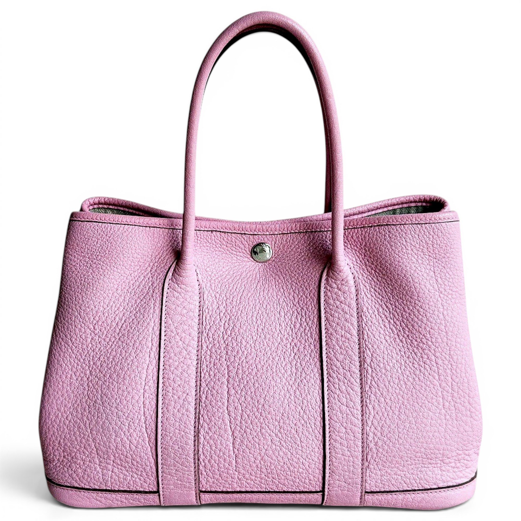 Garden Party leather handbag