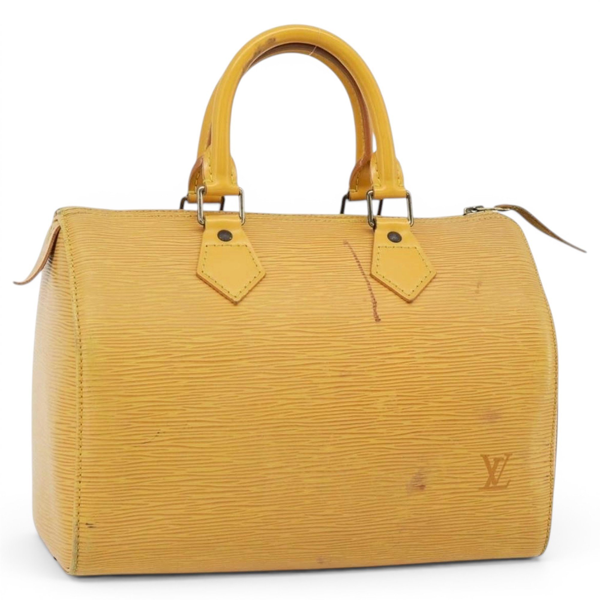 Speedy leather handbag