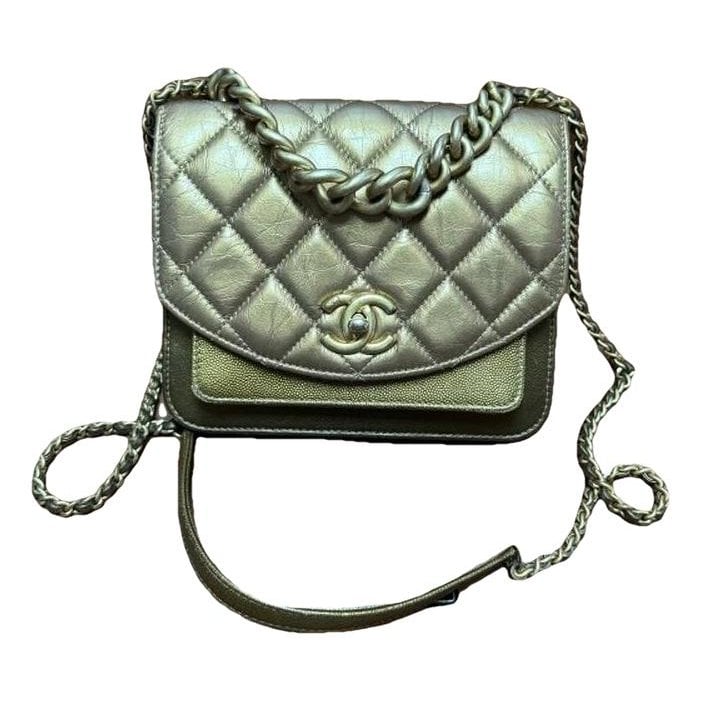 Leather mini bag