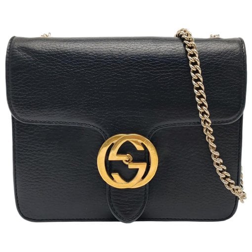 Leather crossbody bag
