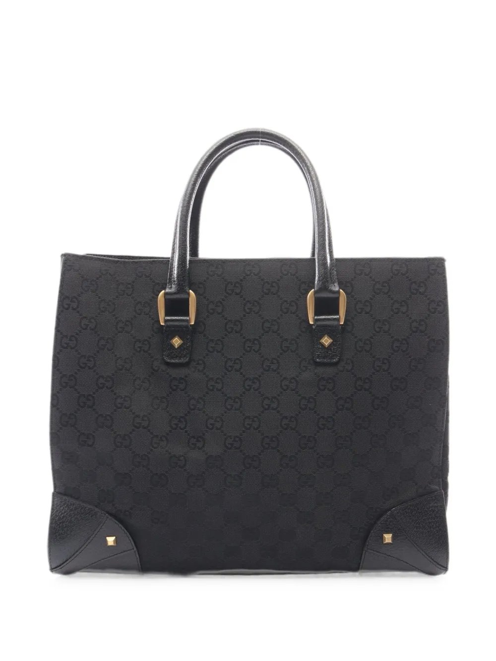 2000s GG canvas tote bag