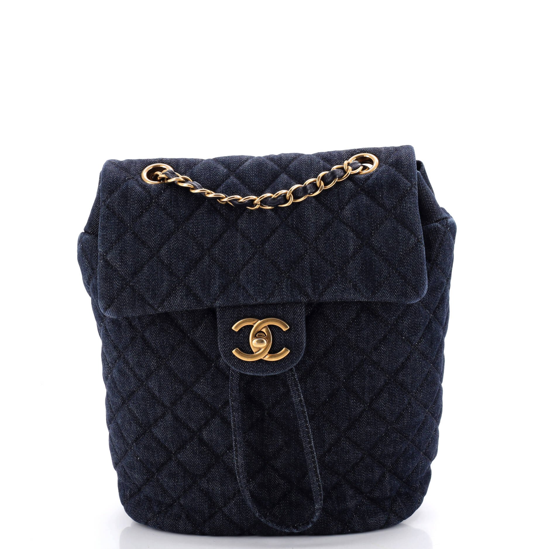 Urban Spirit Backpack Quilted Denim Small