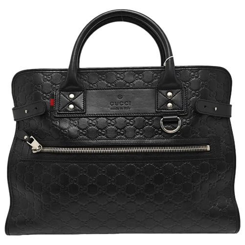 Leather handbag