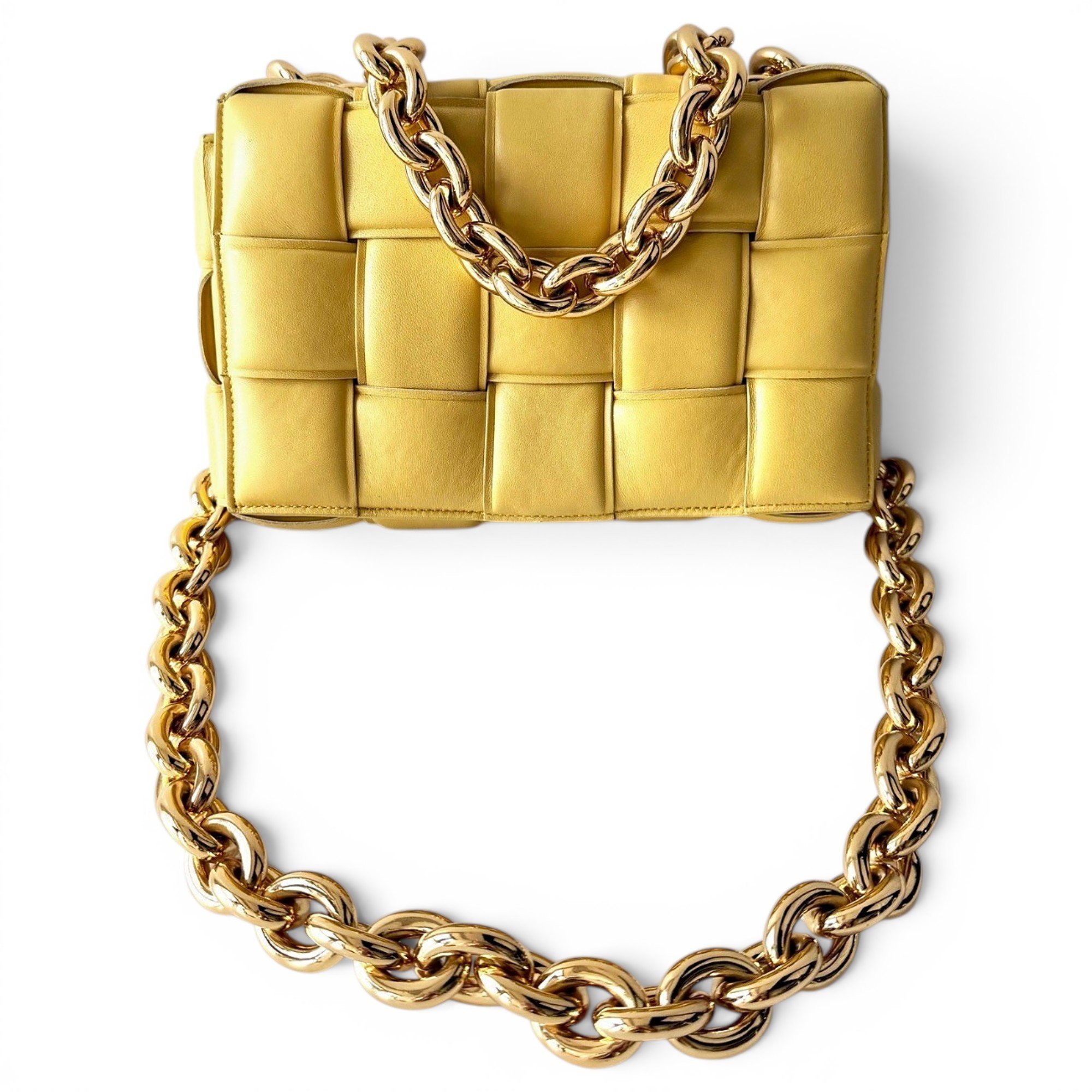 Bottega Veneta Chain Cassette leather handbag