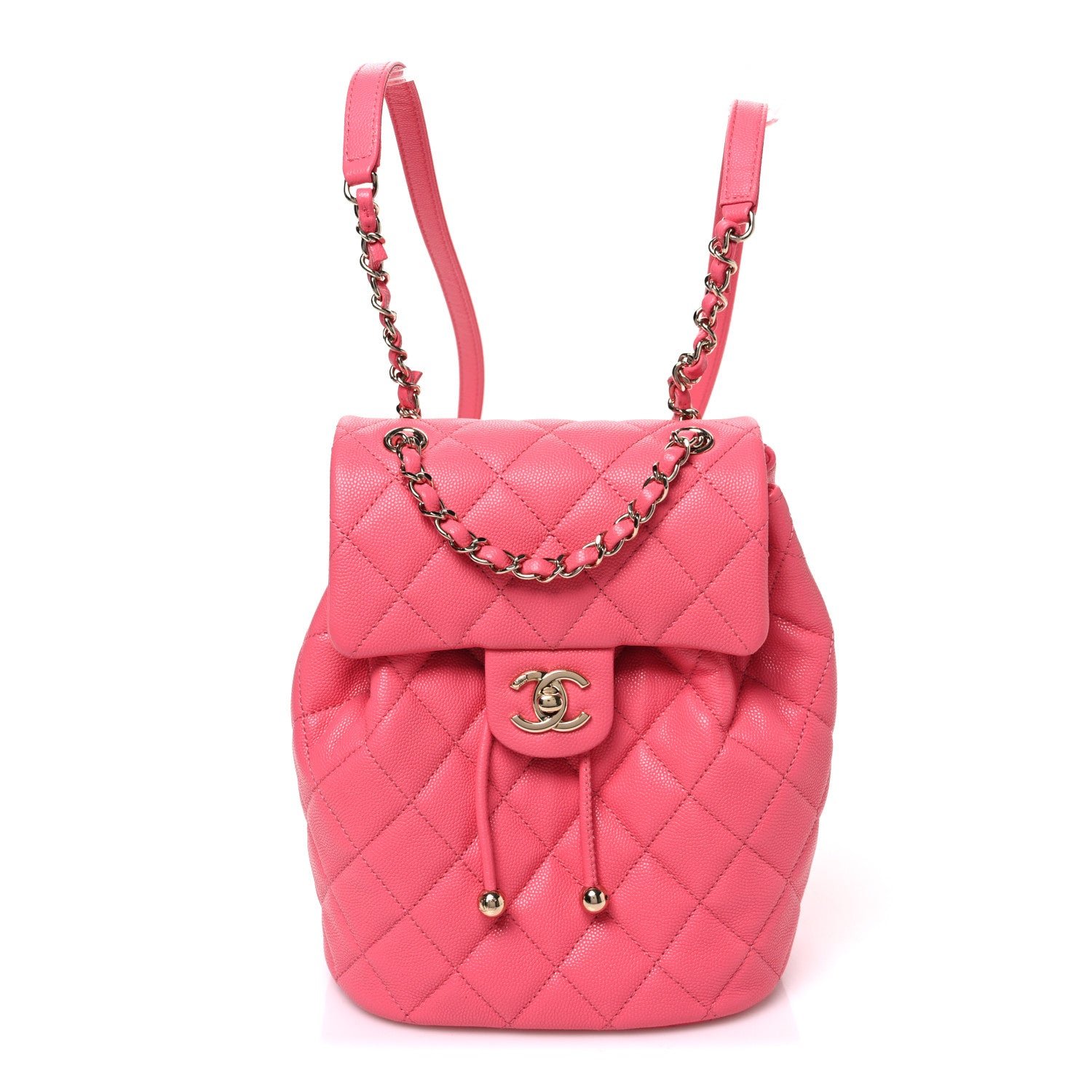 Chanel Caviar Quilted Mini Urban Spirit Backpack Pink