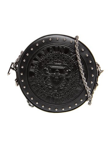 Balmain Leather Crossbody Bag w/ Tags