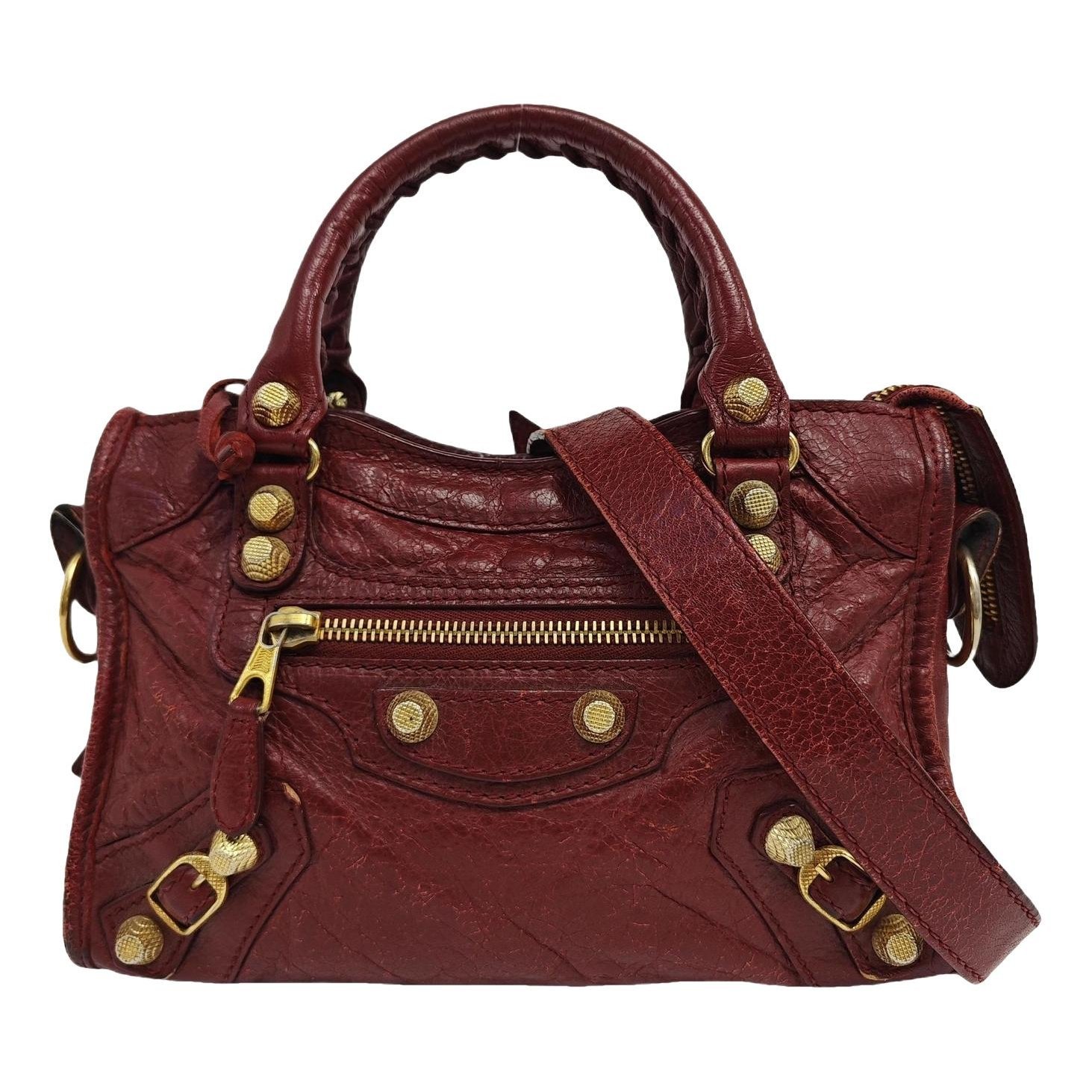 Leather handbag