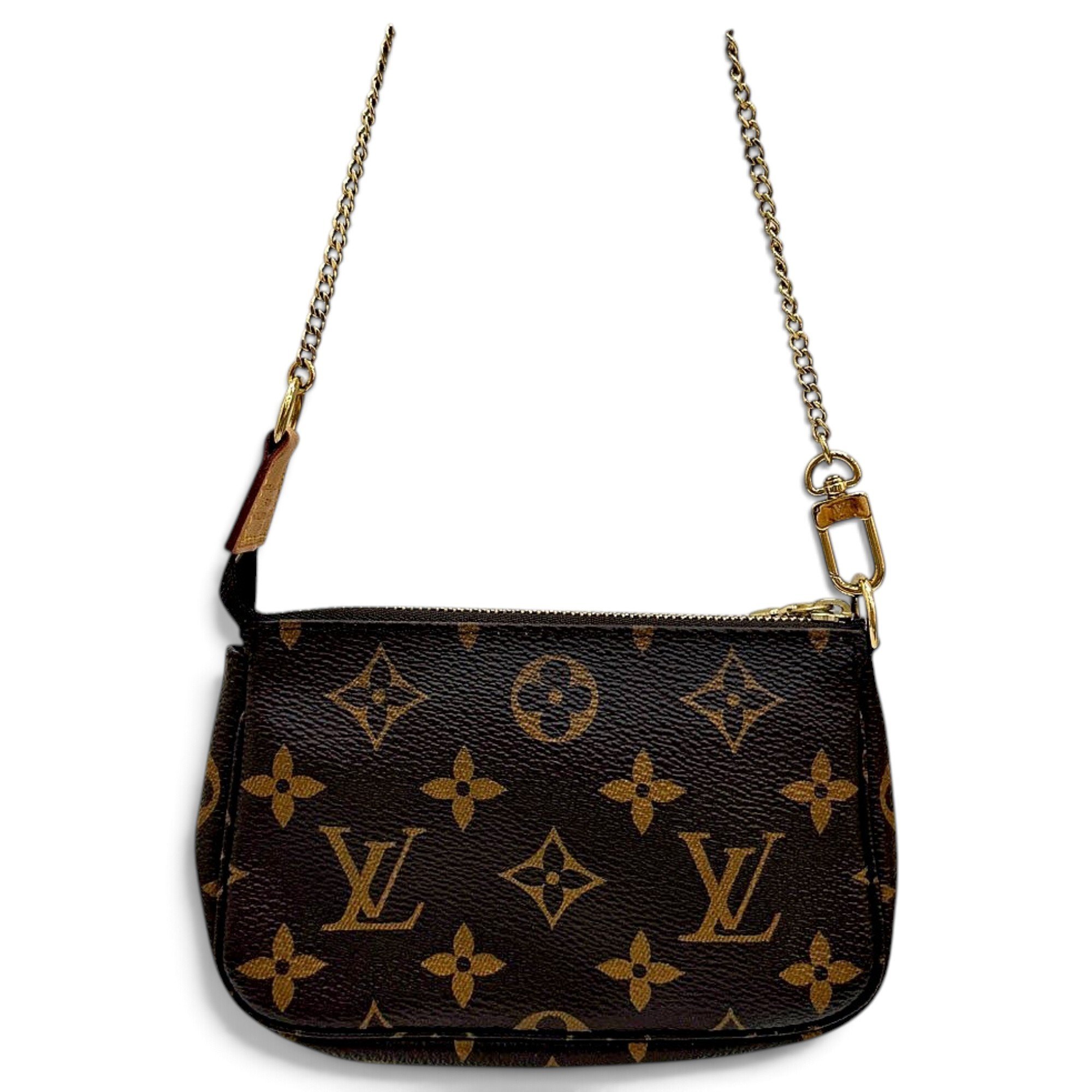 Pochette Accessoire leather handbag