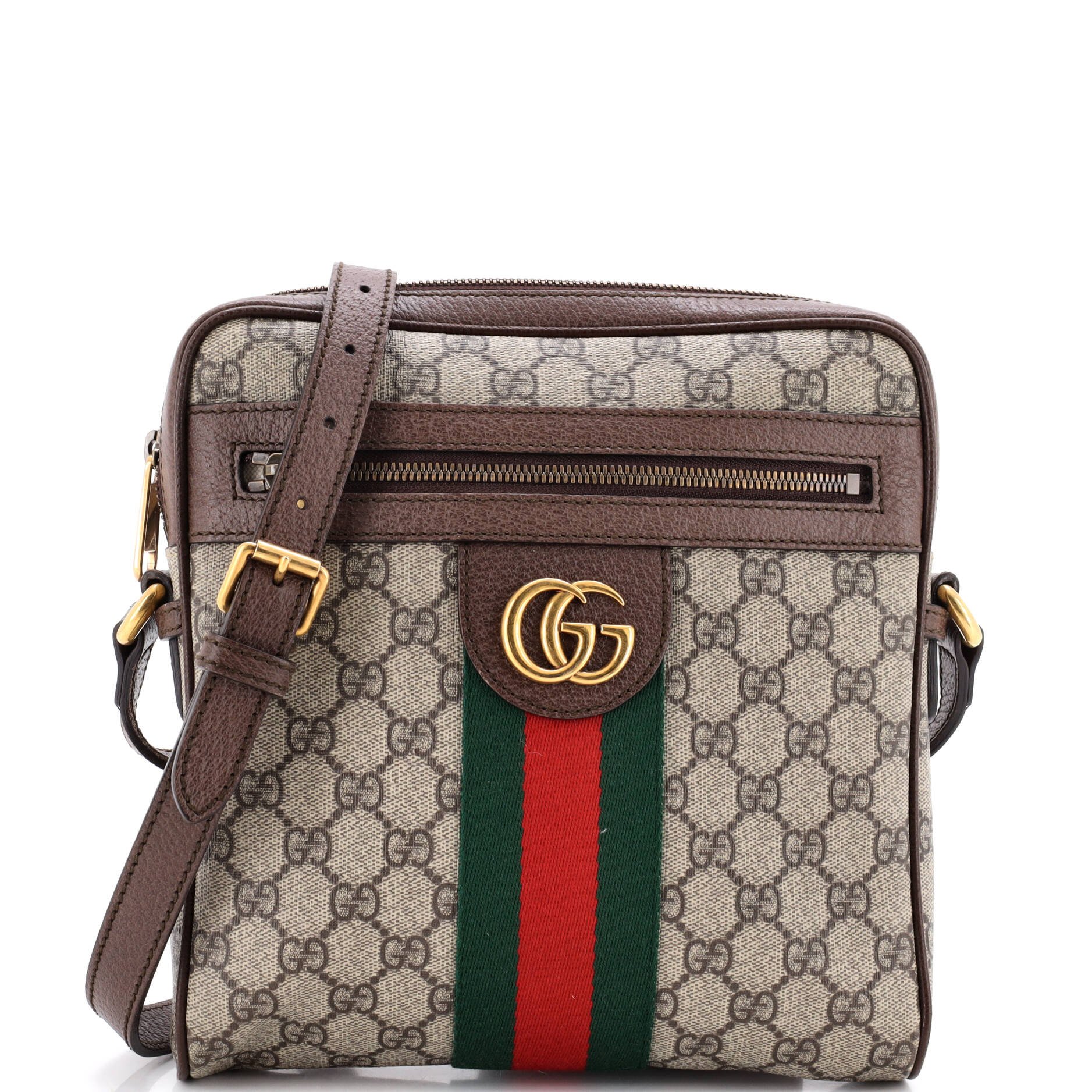 Ophidia Messenger Bag GG Coated Canvas Small