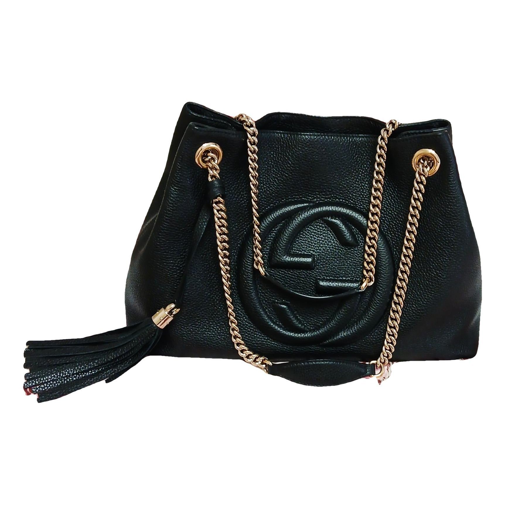 Soho leather tote