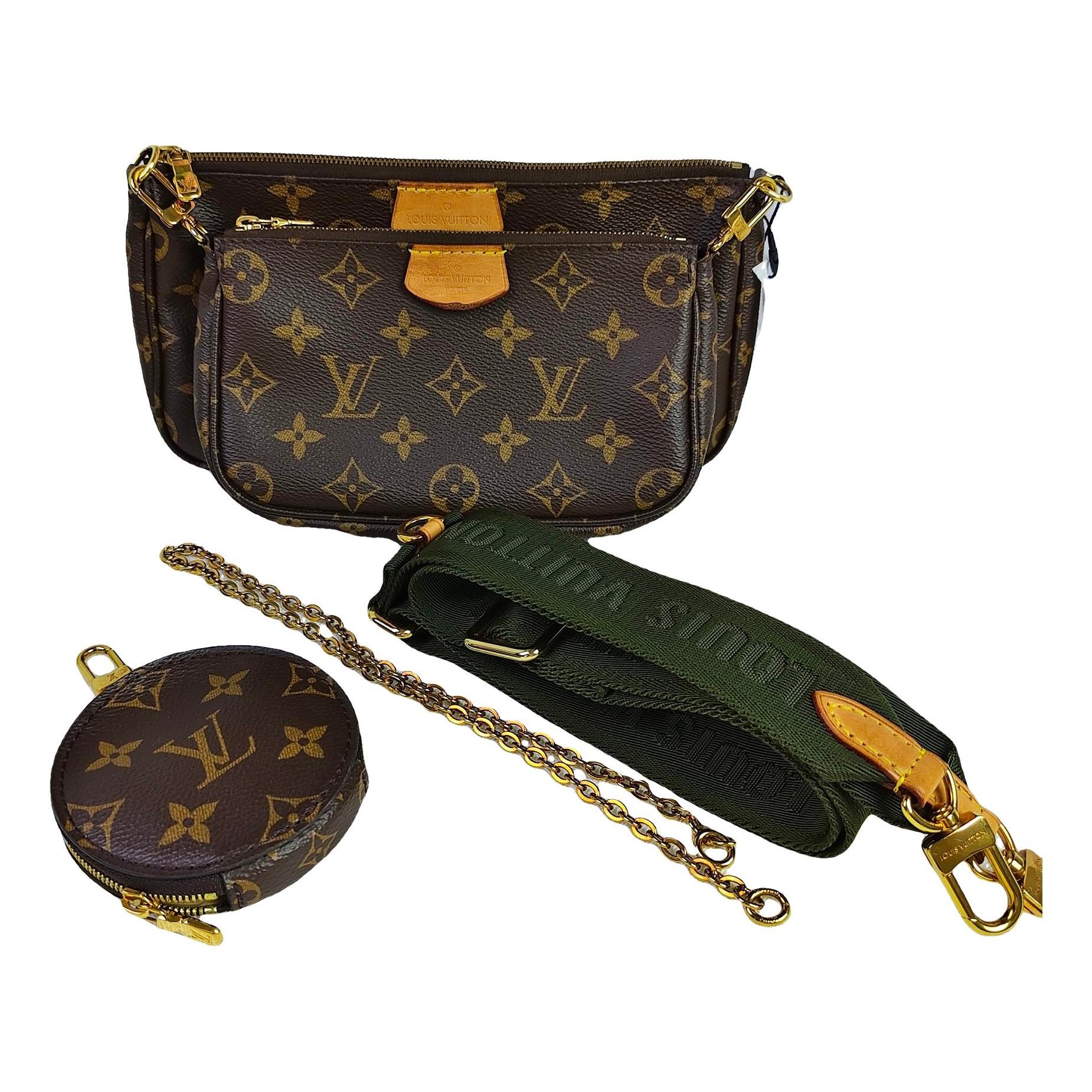 Multi Pochette Accessoires leather handbag