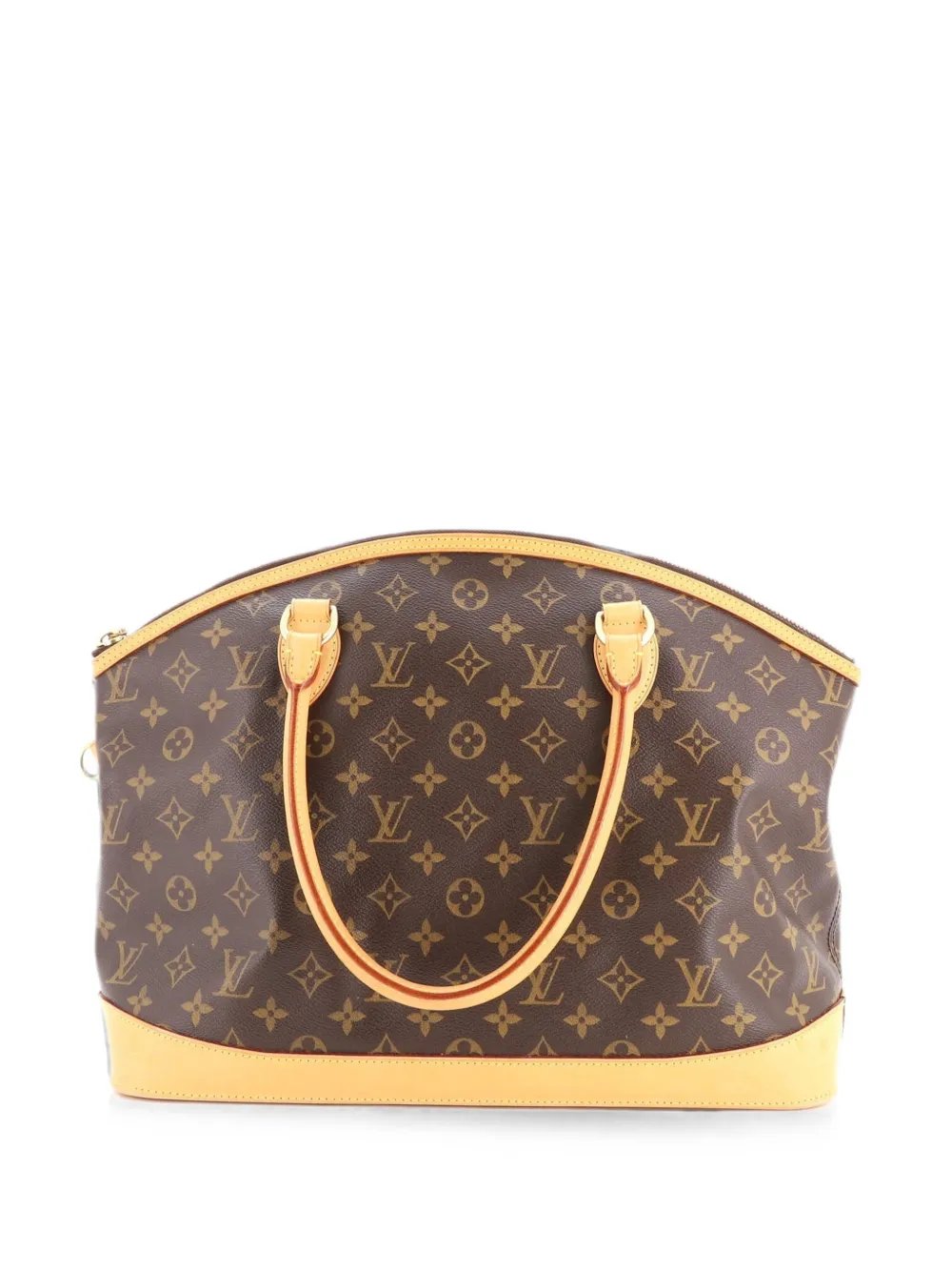 Lockit Handbag Monogram Canvas Horizontal satchel