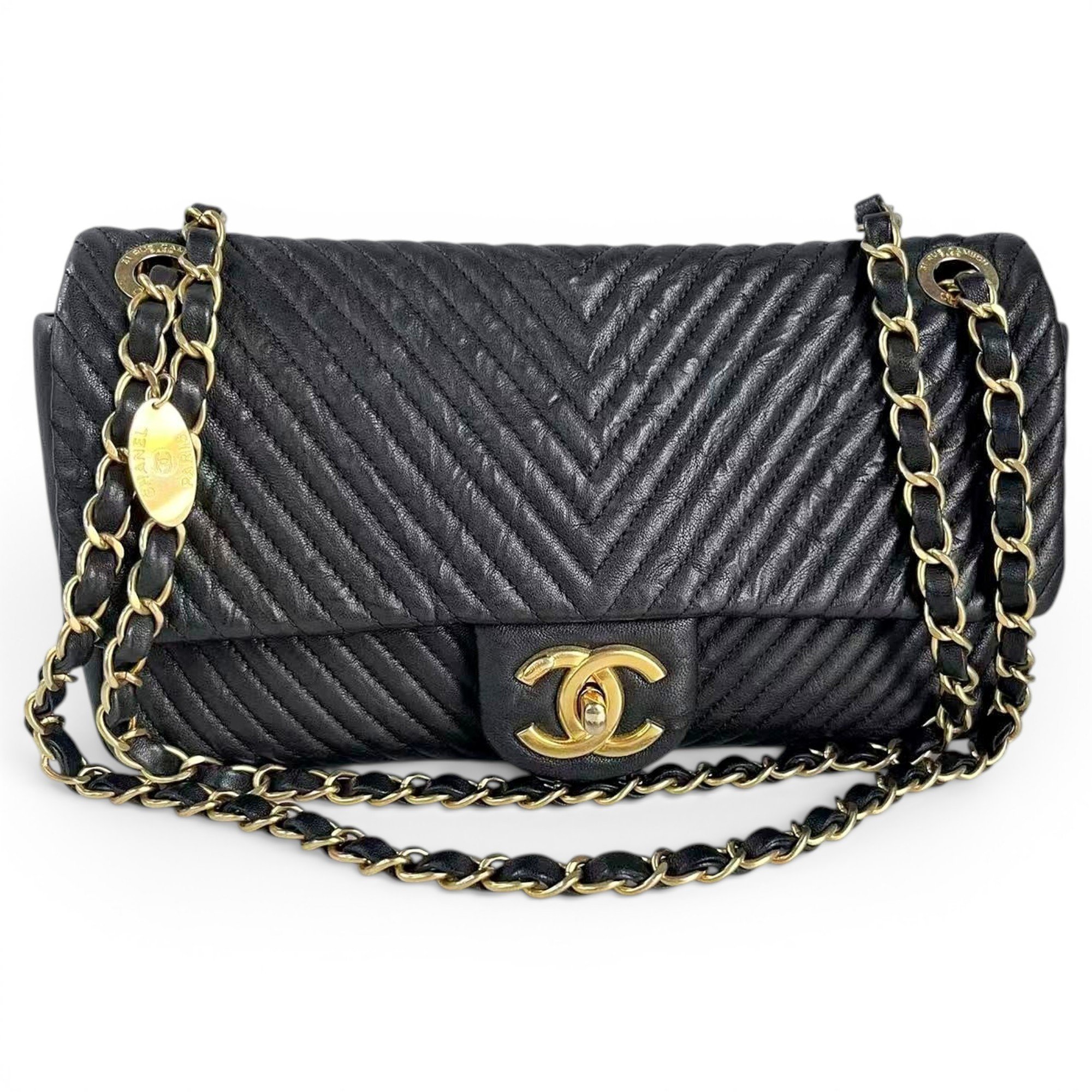 Leather handbag