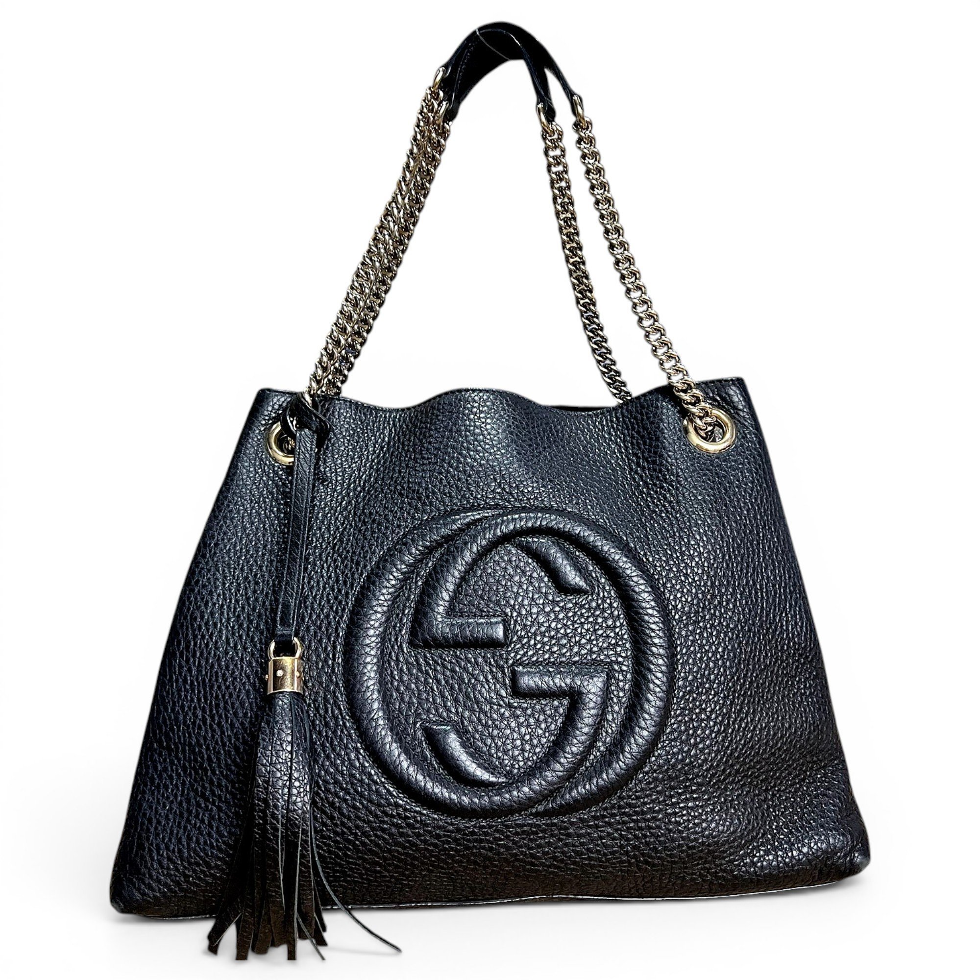 Soho leather tote