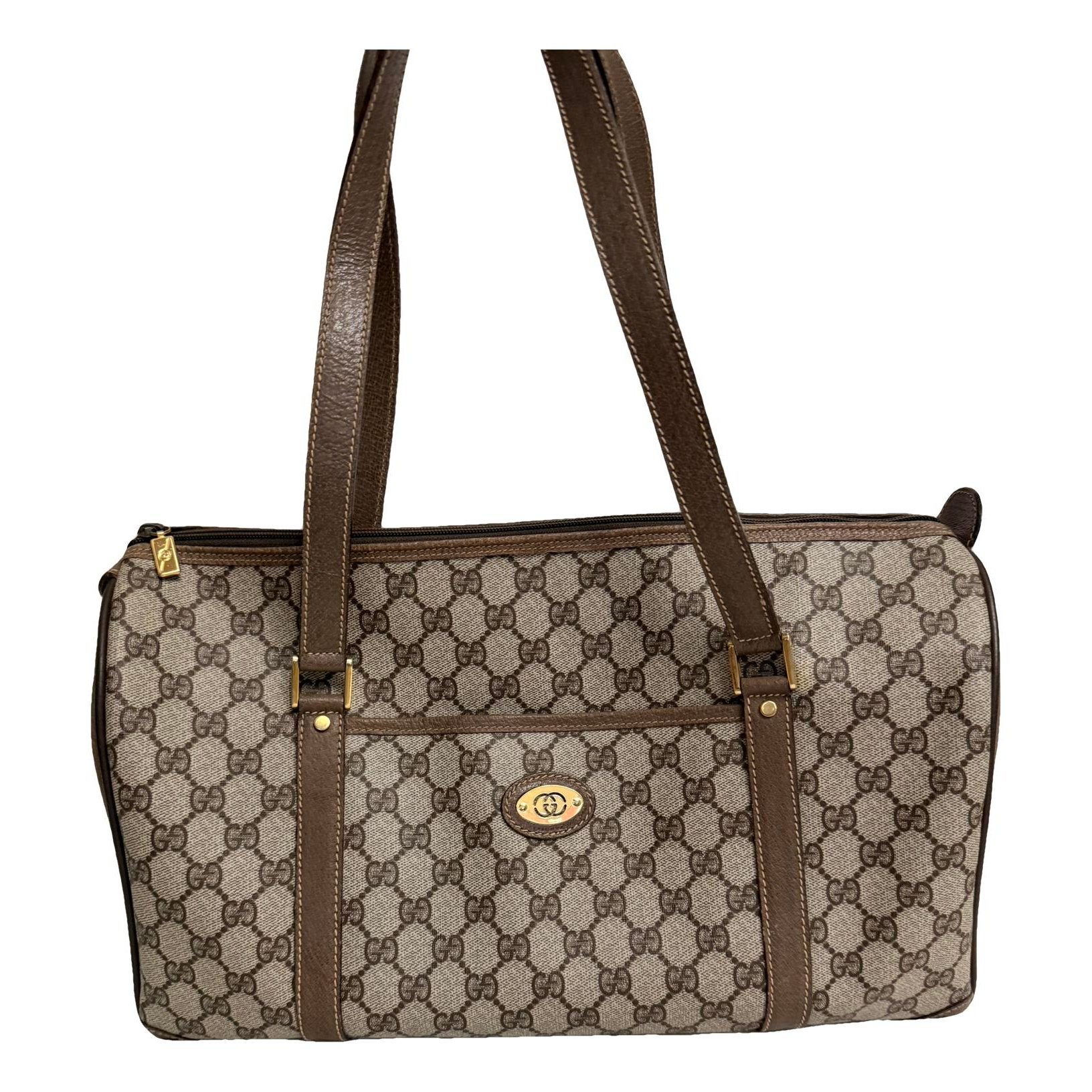 Boston cloth satchel