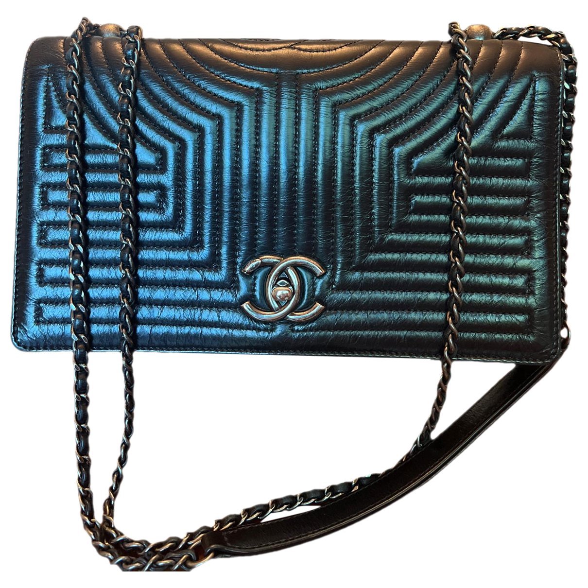 Leather crossbody bag