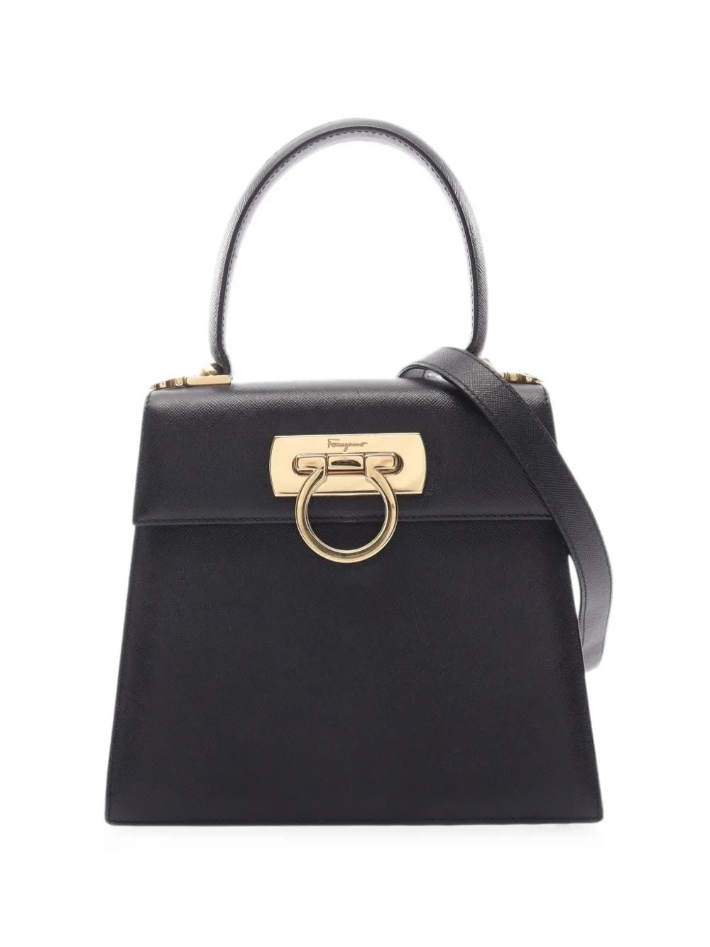 2000s Gancini flip-lock tote bag