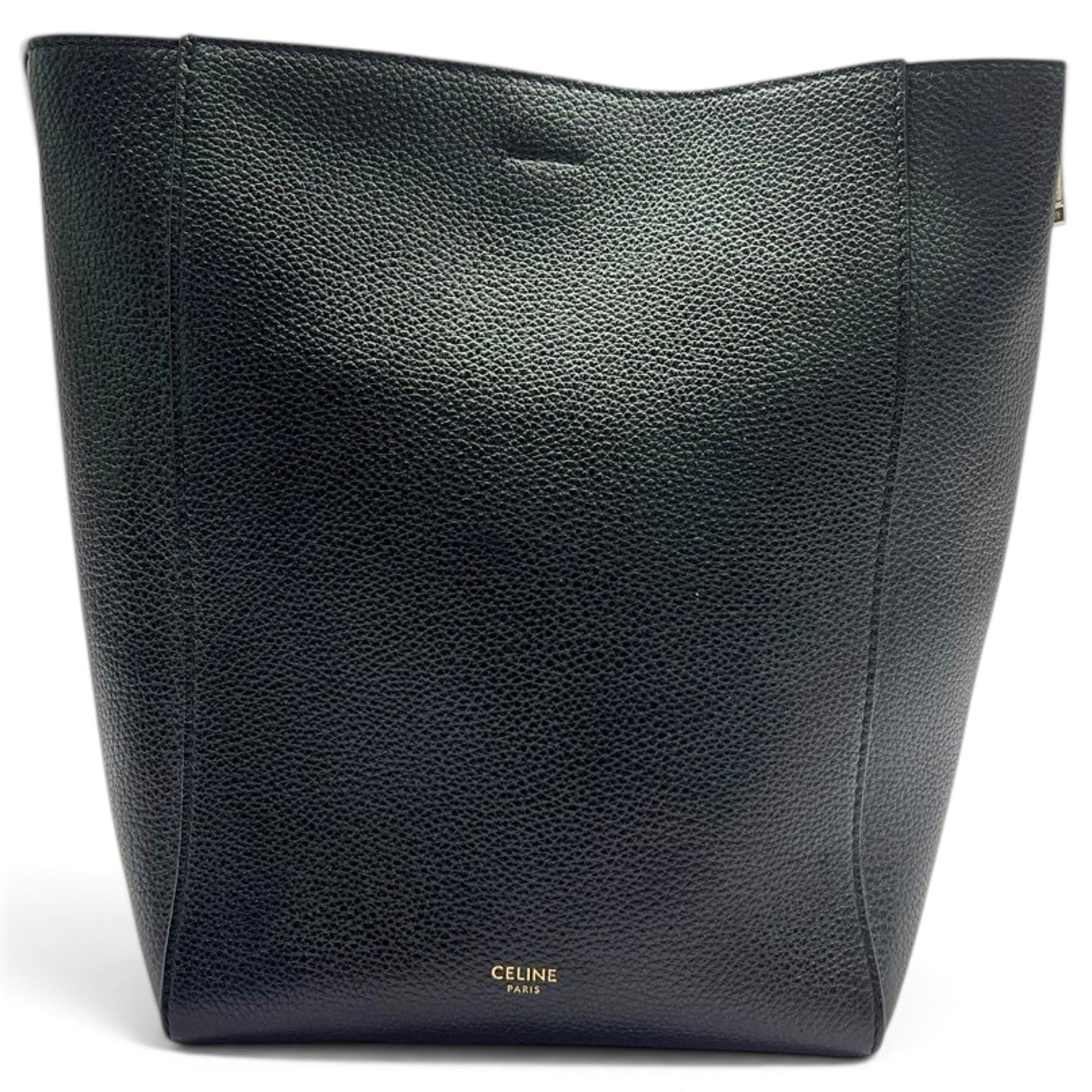 Seau Sangle leather handbag