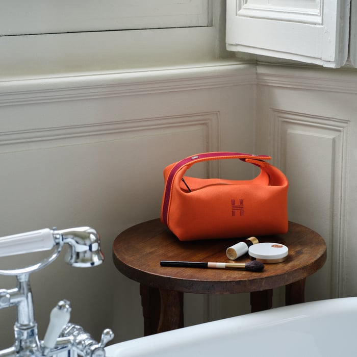 Orange Feu Bride-a-brac Case, Small Model