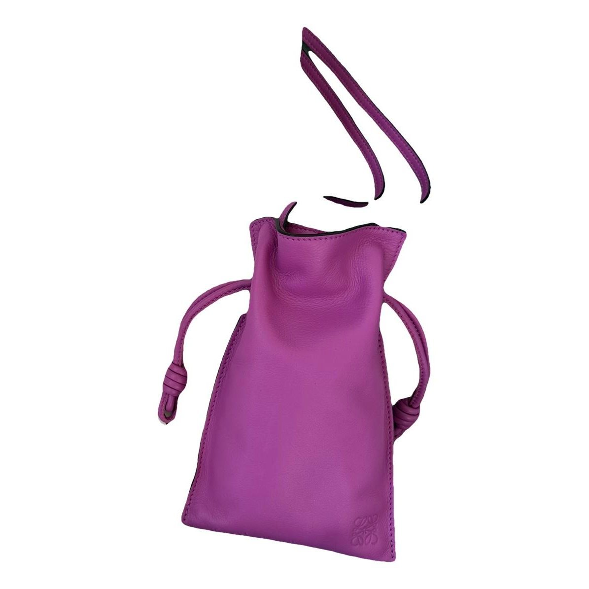 Flamenco Pocket leather crossbody bag