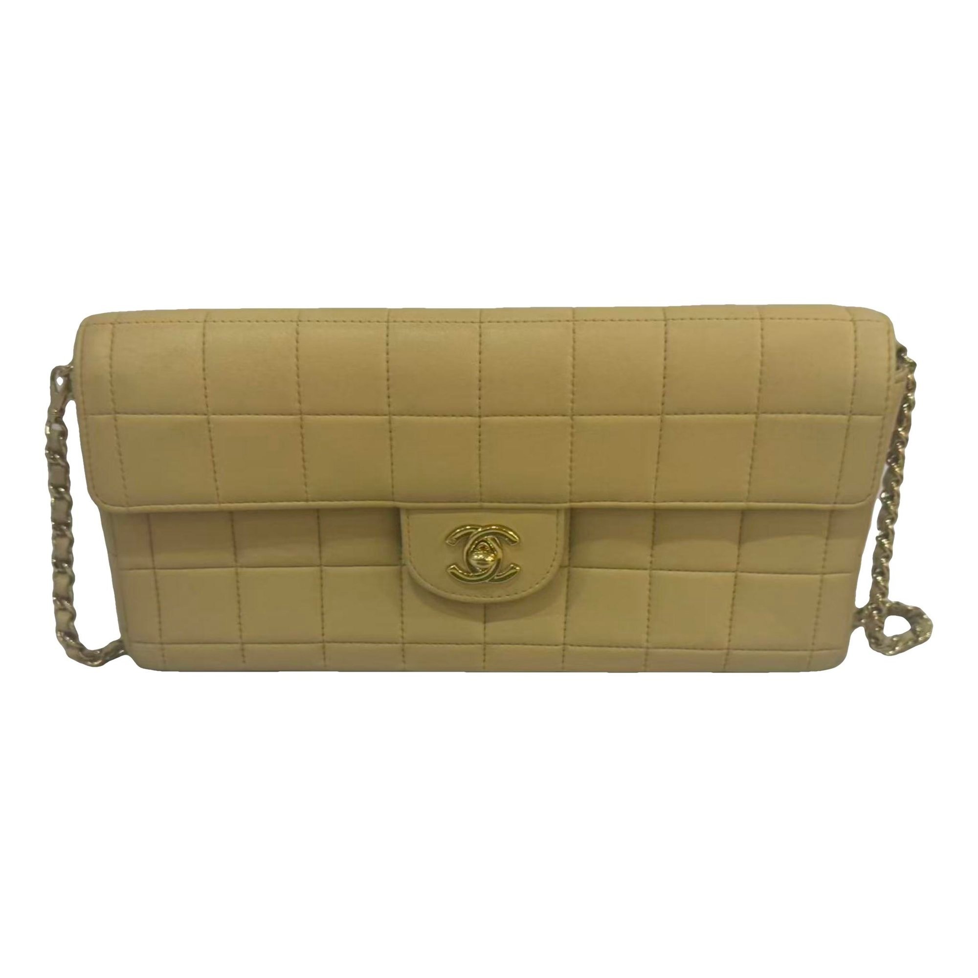 East West Chocolate Bar leather handbag