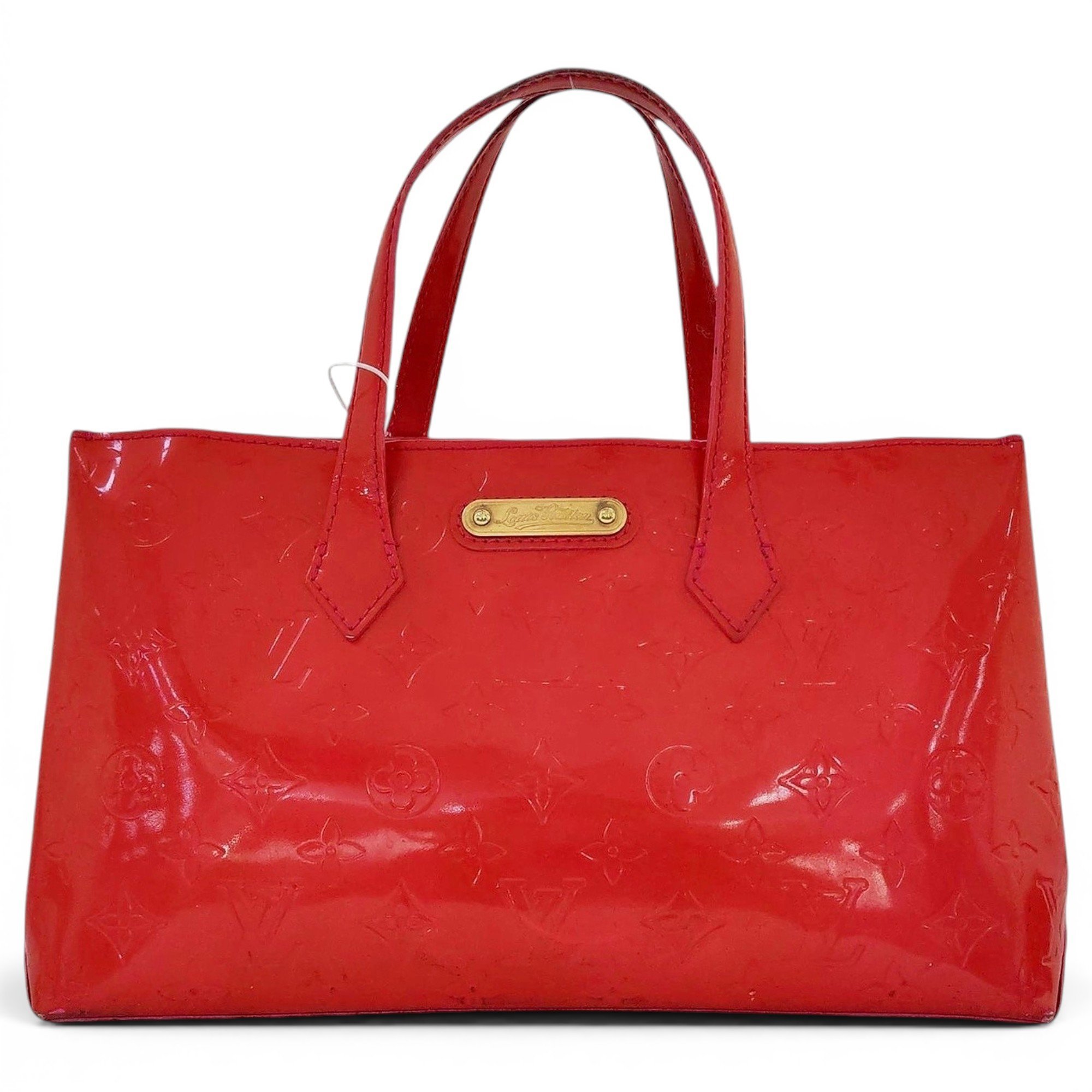 Wilshire patent leather handbag