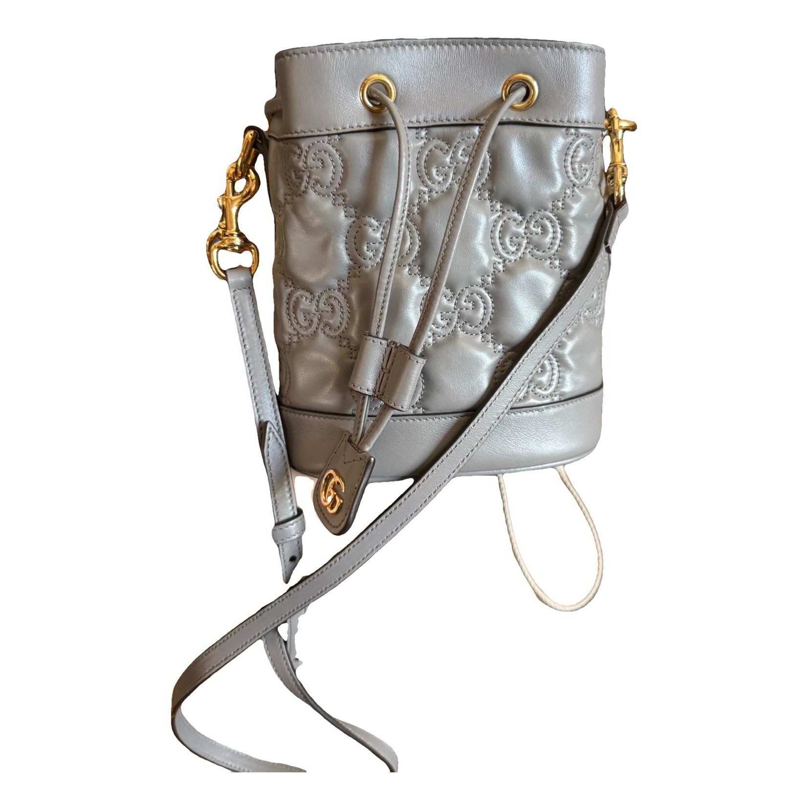 GG Marmont Bucket leather handbag